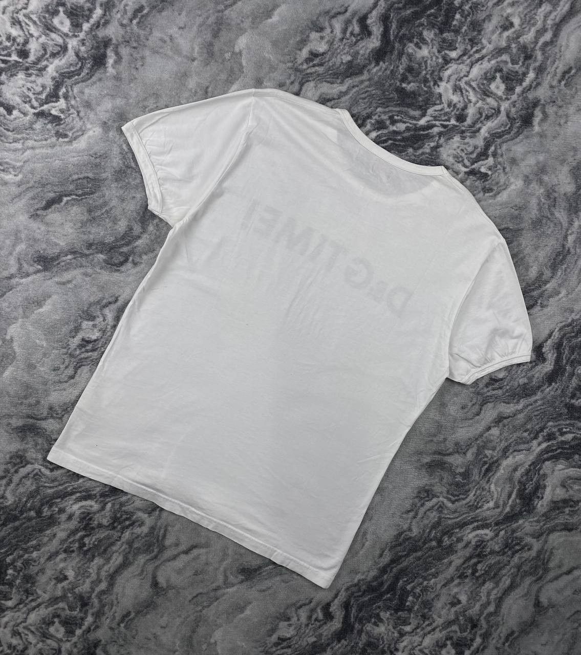 Dolce & Gabbana Vintage Dolce Gabbana Big Logo T Shirt DG Men Size M White Size US M / EU 48-50 / 2 - 10 Thumbnail