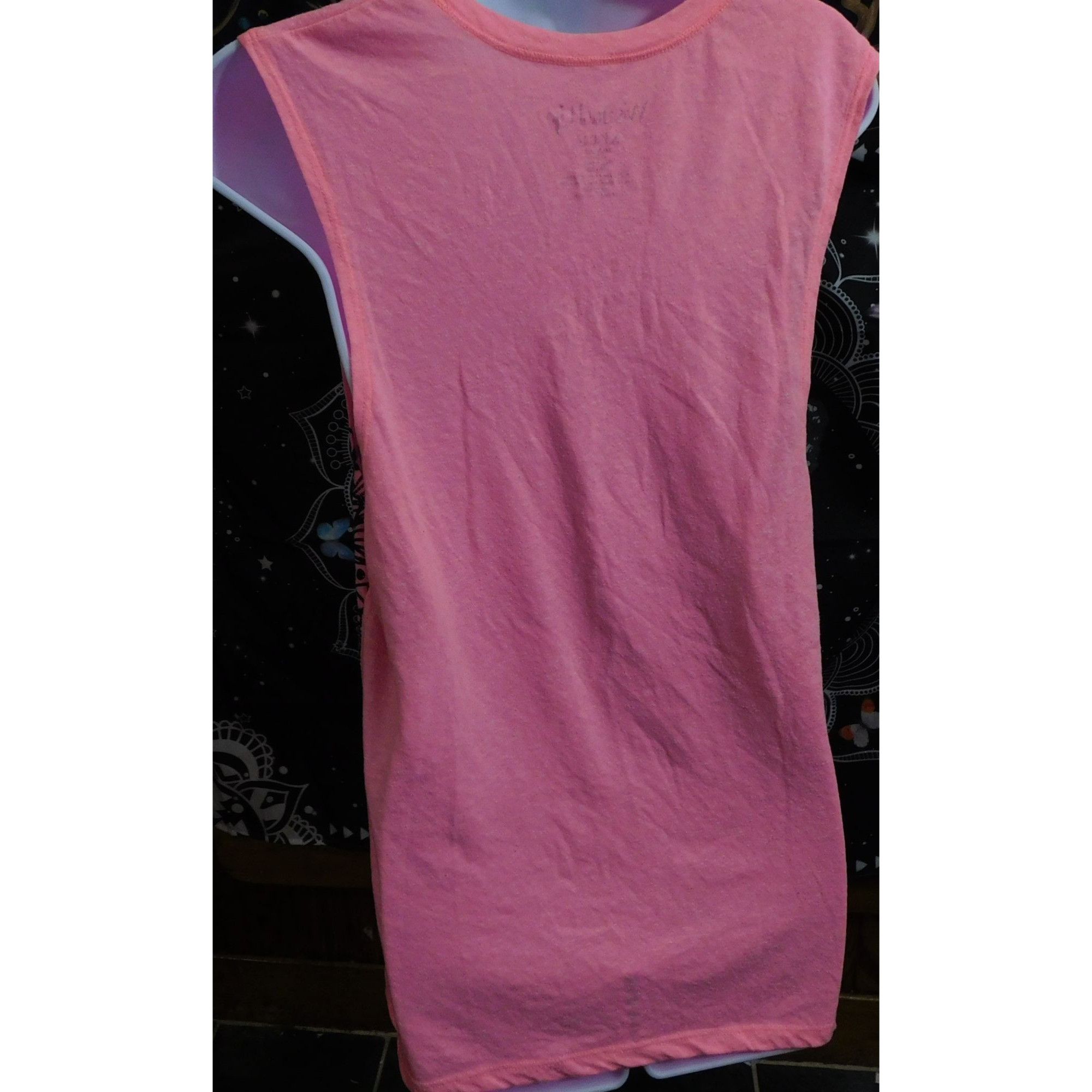 Other Wound Up Bohemian Sparkly Black And Pink Elephant Top Size XL / US 12-14 / IT 48-50 - 2 Thumbnail
