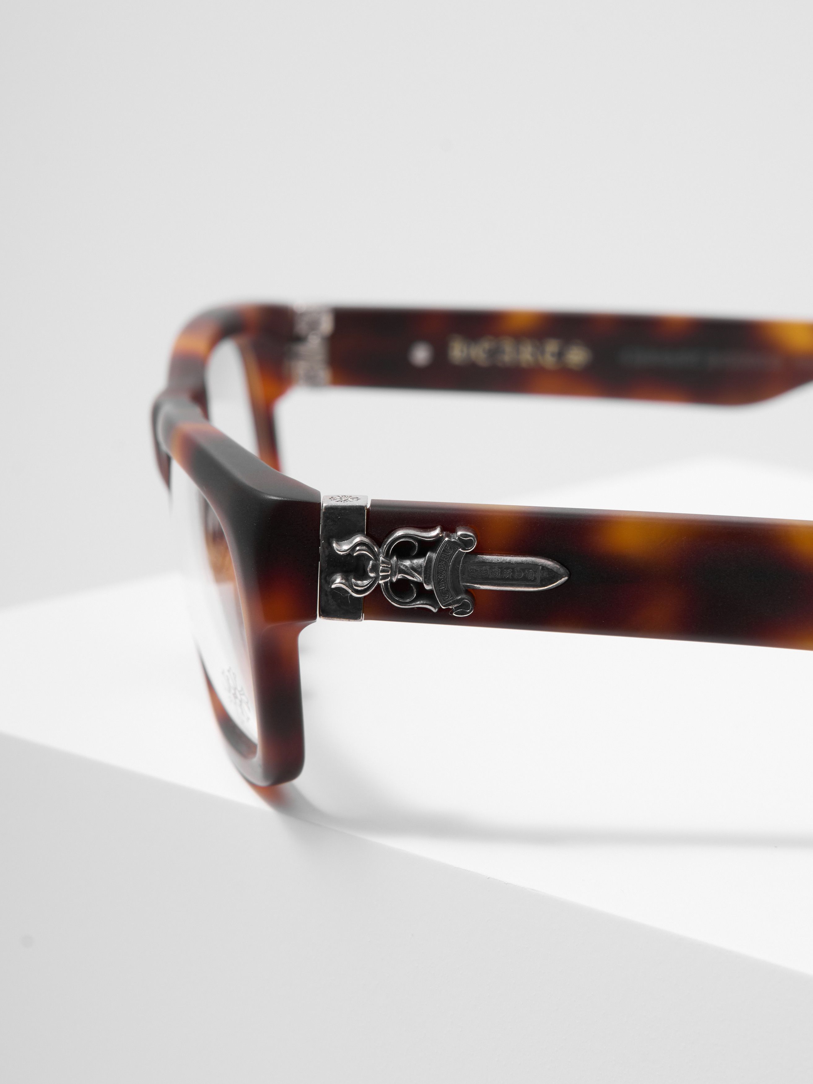 Chrome Hearts CHROME HEARTS INFLATABLE DATE-A MATTE BUTTERSCOTCH TORTOISE Size ONE SIZE - 4 Thumbnail