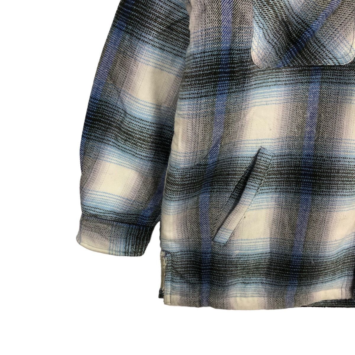 Flannel VINTAGE FLANNEL JACKET MOINEAU MINK FUR LINING TARTAN DESIGN Size US M / EU 48-50 / 2 - 3 Thumbnail