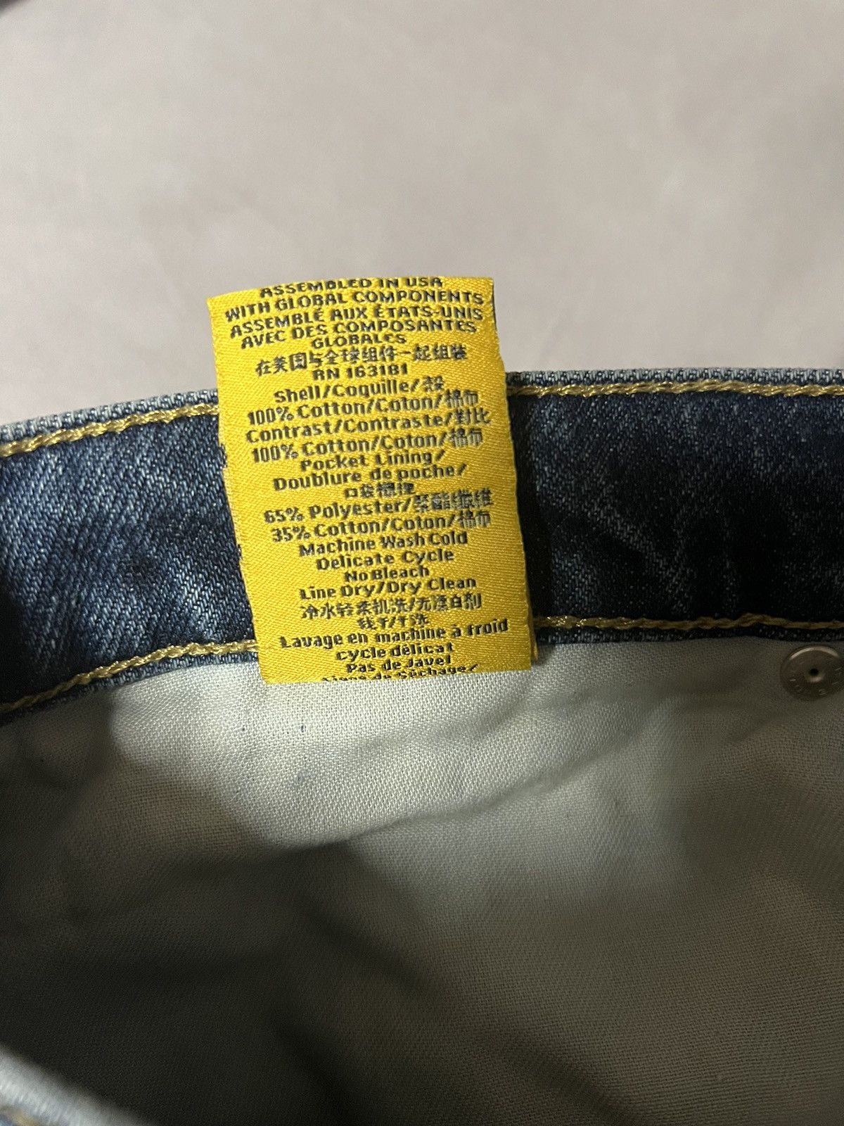 Rhude Rhude distressed straight leg jeans Size US 38 / EU 54 - 12 Thumbnail