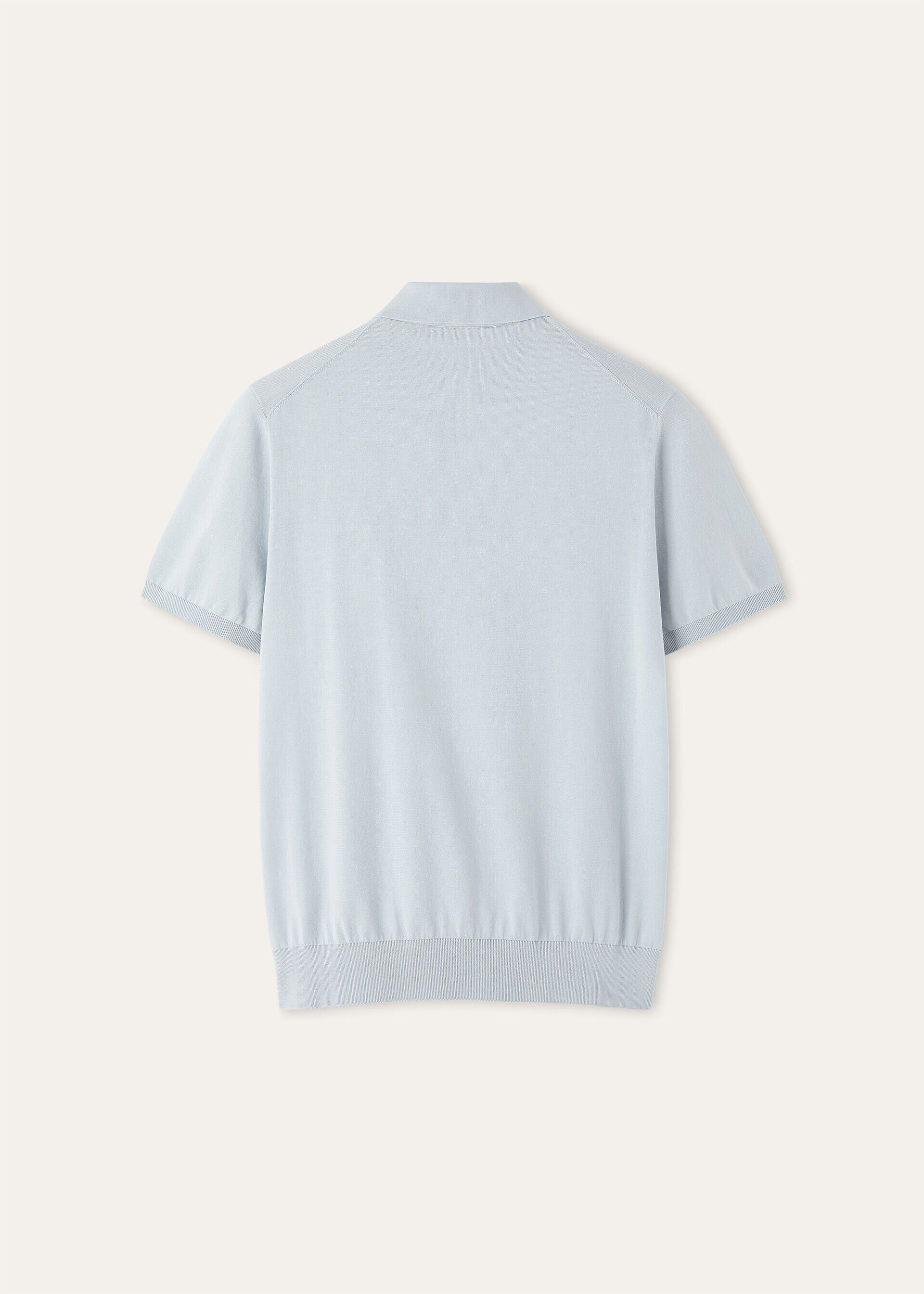 Loro Piana os11x0226 FAO9908 Polo Shirt in Niagara Water Size US L / EU 52-54 / 3 - 6 Thumbnail