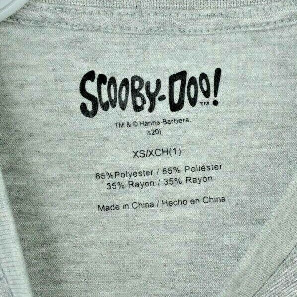 Other Scooby Doo Juniors XS Grey Hanna-Barbera Graphic T-Shirt New Size XS / US 0-2 / IT 36-38 - 3 Thumbnail