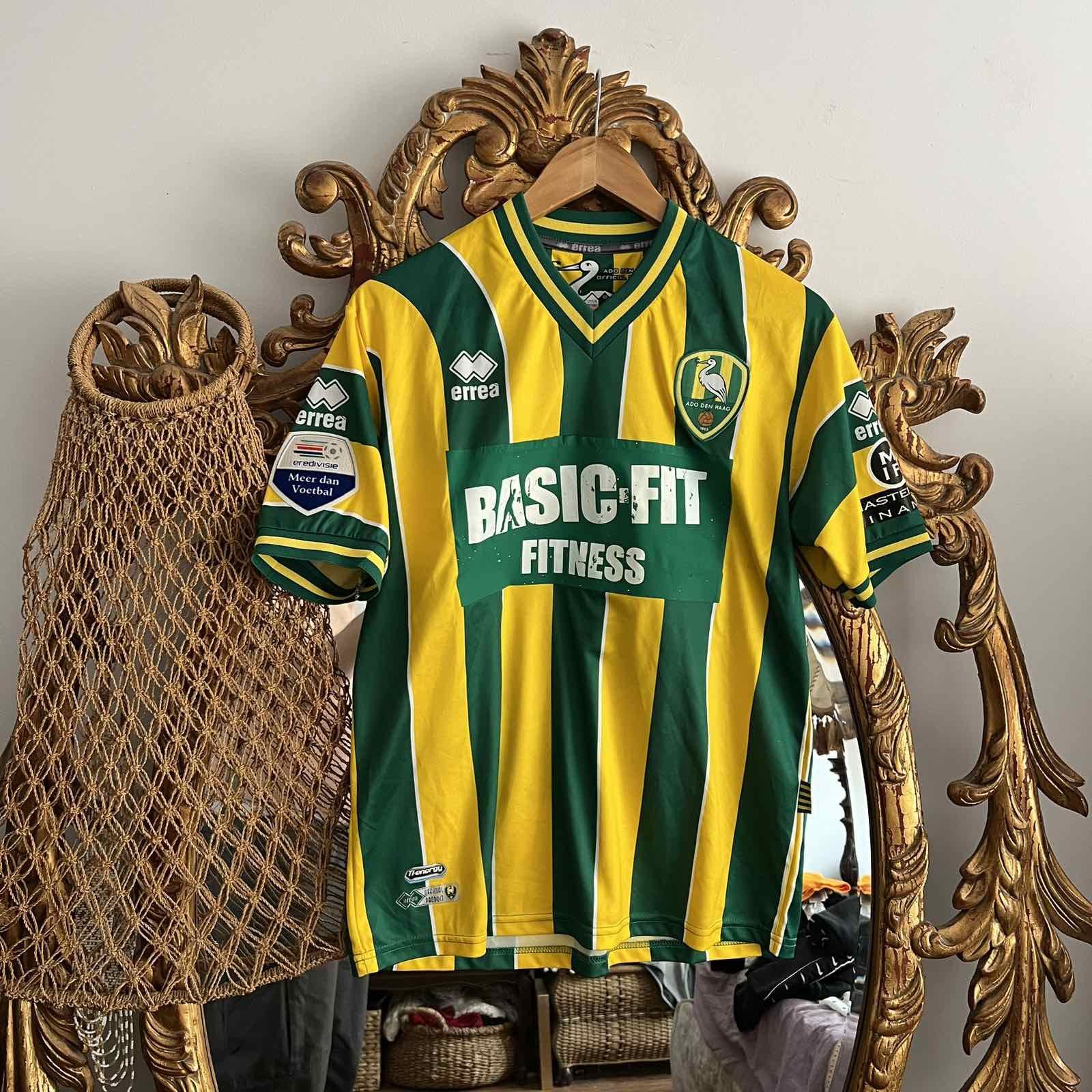 Errea ADO Den Haag jersey 2016 Football Shirt #9 V.D DUSSEN Sz M Size US M / EU 48-50 / 2 - 2 Thumbnail