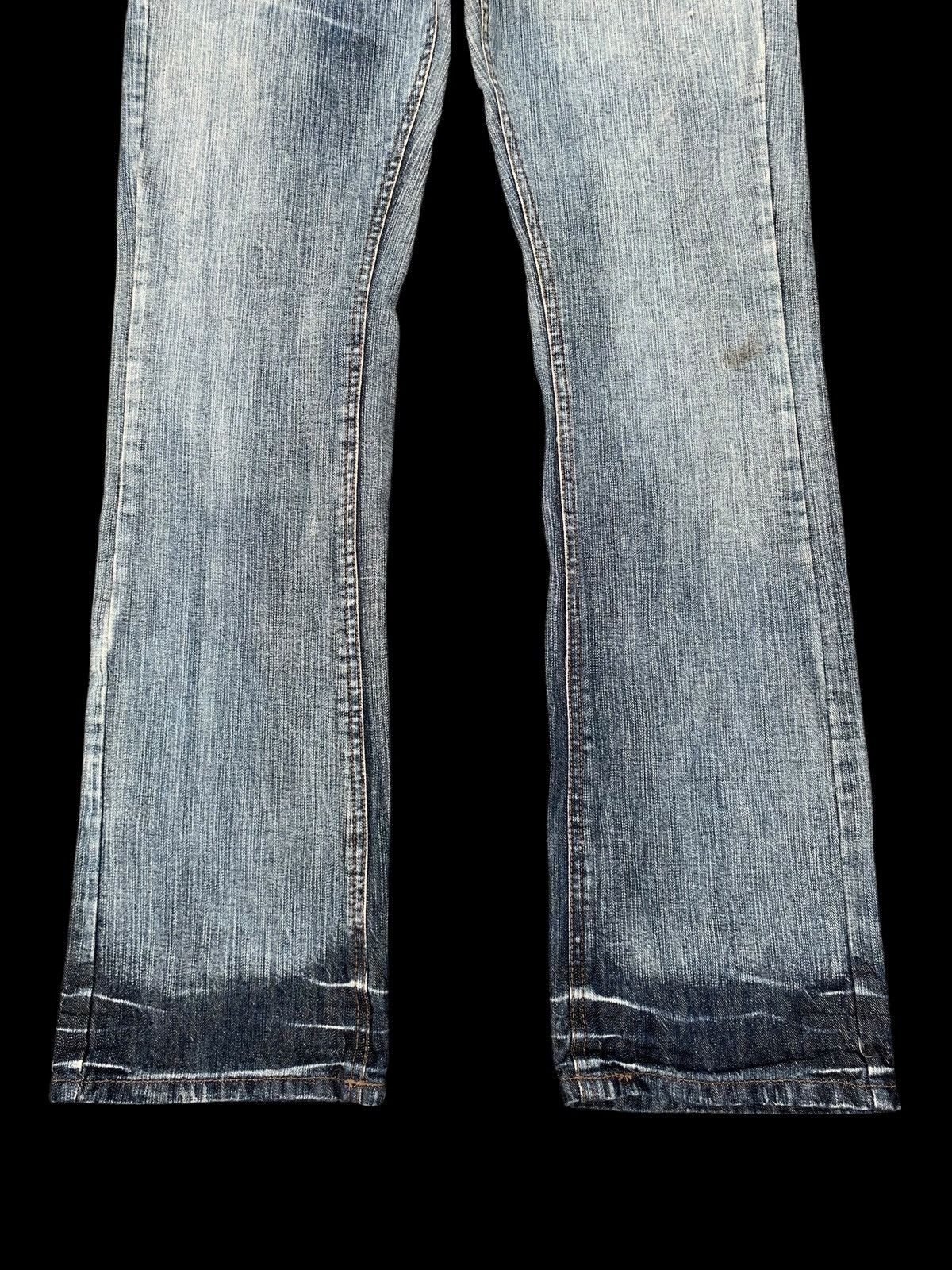 Kapital FLARE💥IN THE ATTIC RUSTY JAPANESE PUNK DISTRESSED DENIM Size US 32 / EU 48 - 6 Thumbnail