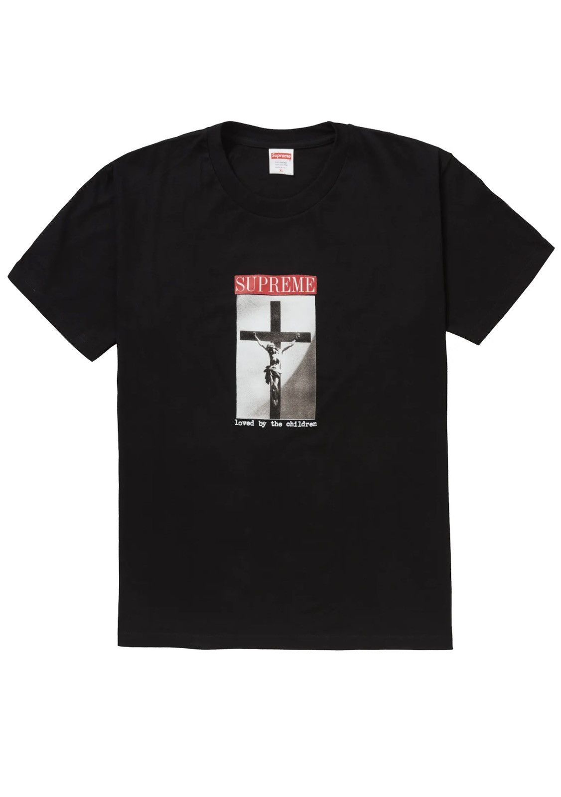 Supreme Loved By Chilren Tee Shirt Black Medium