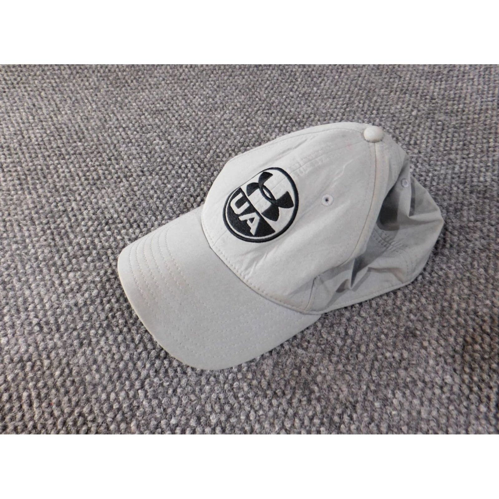 Under Armour Under Armour Hat Black Mens L Classic fit stretch UA Baseball Cap Cap Gray Large Canvas Polyester Solid"} Size ONE SIZE - 4 Thumbnail