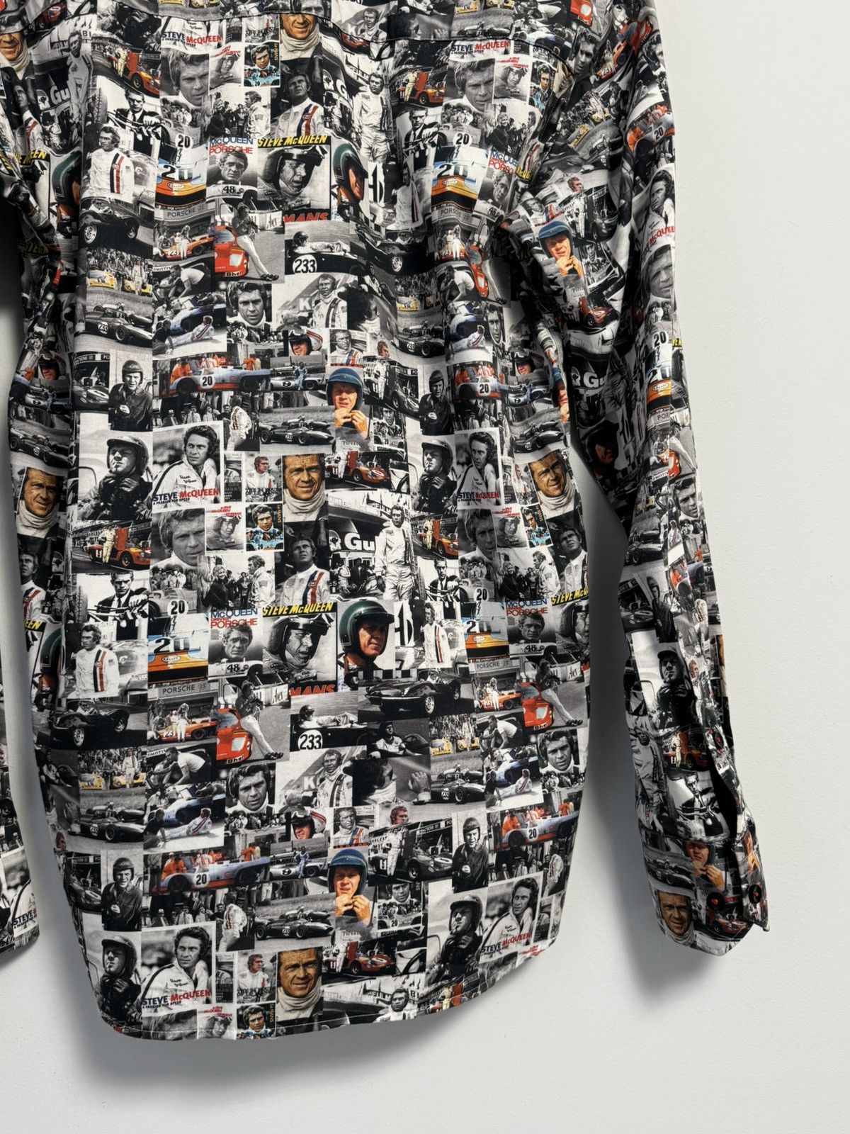 Other Claudio Lugli Couture James Dean Mens All Over Print Shirt Size US S / EU 44-46 / 1 - 14 Thumbnail