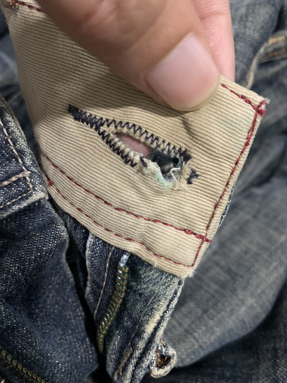 Marithe + Francois Girbaud Marithe Francois Girbaud Distressed Denim Size US 30 / EU 46 - 17 Thumbnail