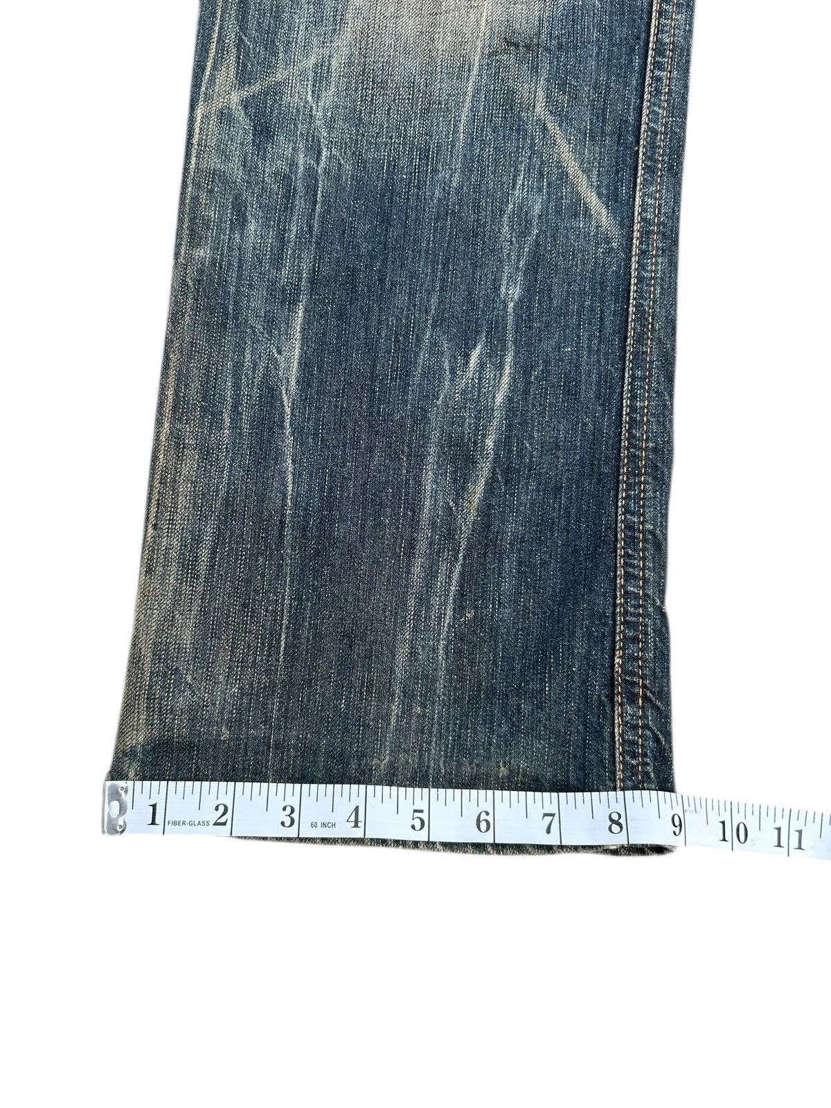 Kapital Vintage Edwin Rusty Mudwash Distressed Denim Jeans Size US 32 / EU 48 - 23 Thumbnail