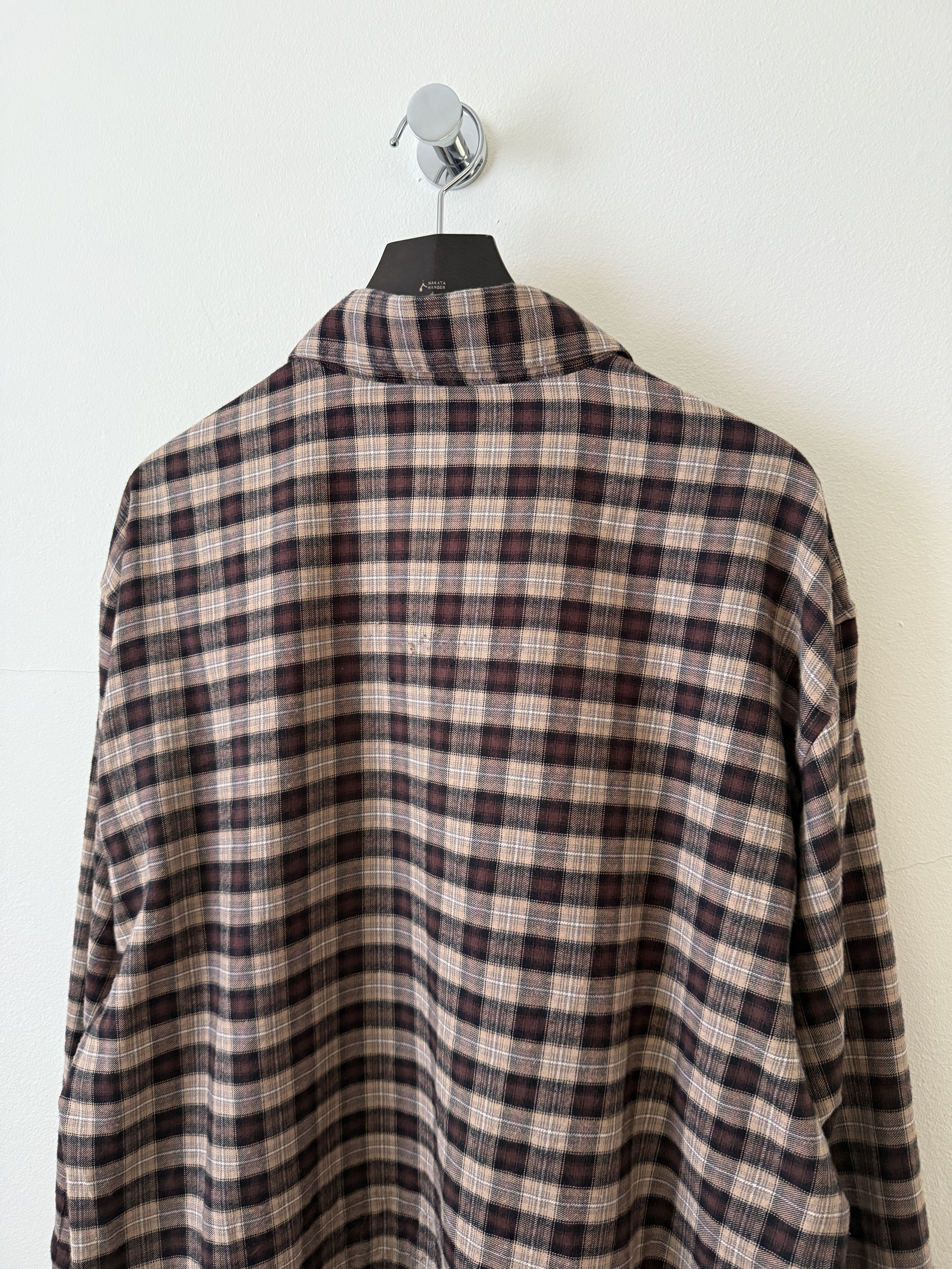 Vuja De Ross Check Flannel in Cashmere & Cotton Size US M / EU 48-50 / 2 - 6 Thumbnail
