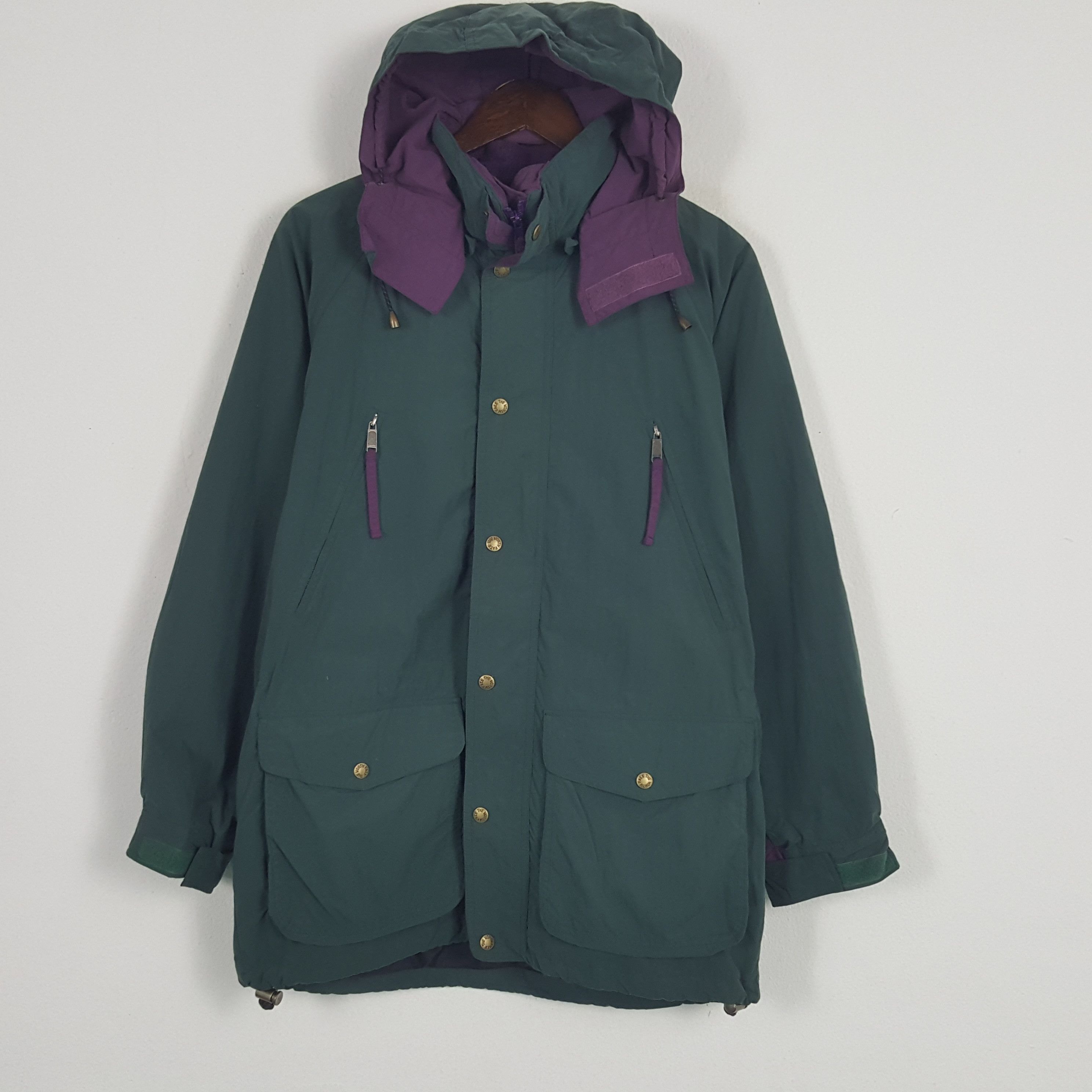 The North Face × Vintage Vintage The North Face Zipper Parka Jacket Hoodie Size US L / EU 52-54 / 3 - 1 Thumbnail