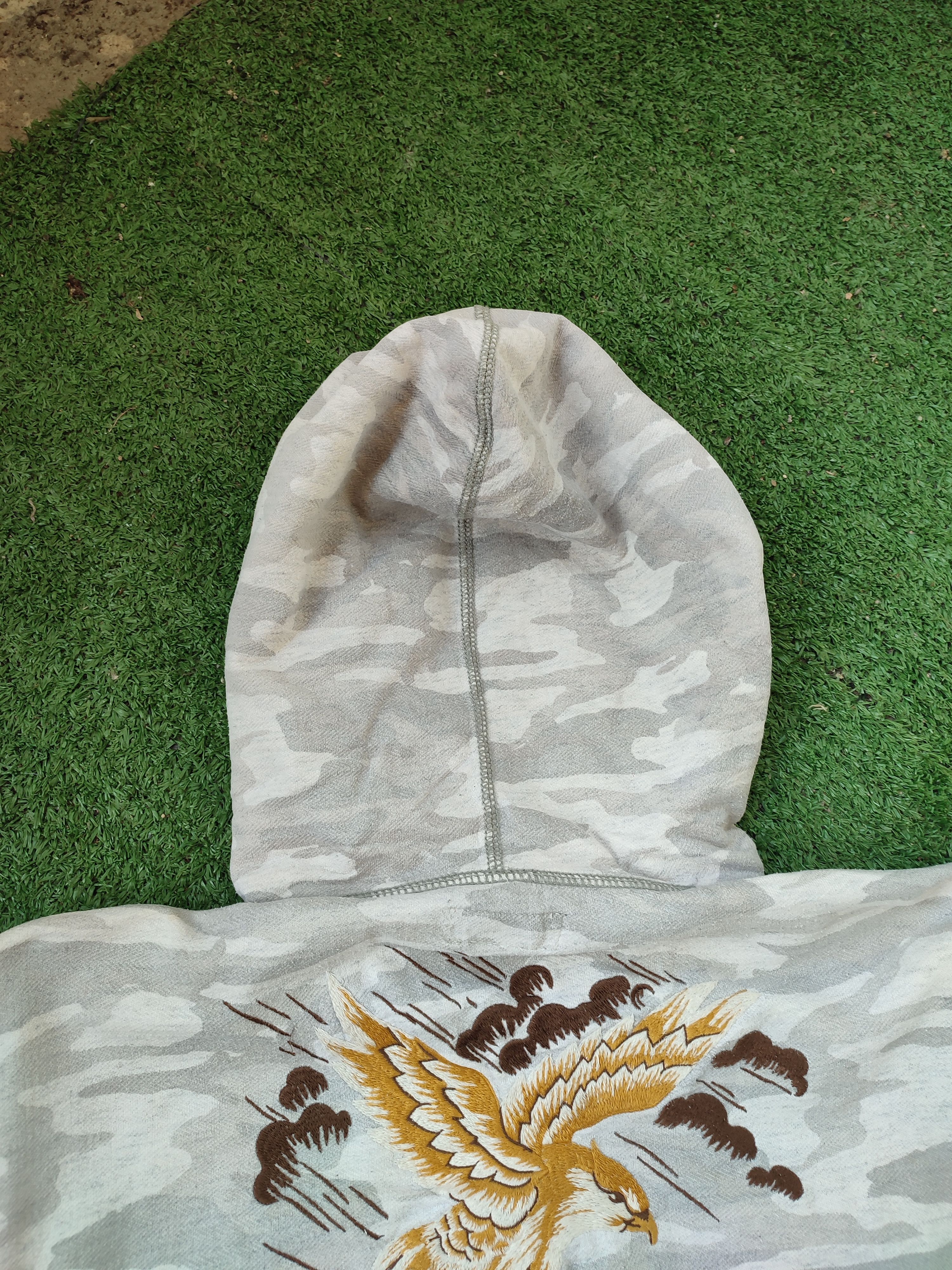 Japanese Brand RARE SUKAJAN DRAGON EMBROIDERY VINTAGE HOODIE Size US L / EU 52-54 / 3 - 10 Thumbnail