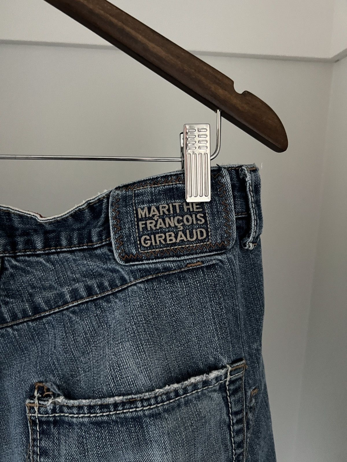 Marithe + Francois Girbaud 🔥 Vintage Marithe Francois Girbaud Blue Jeans Size US 33 - 9 Thumbnail
