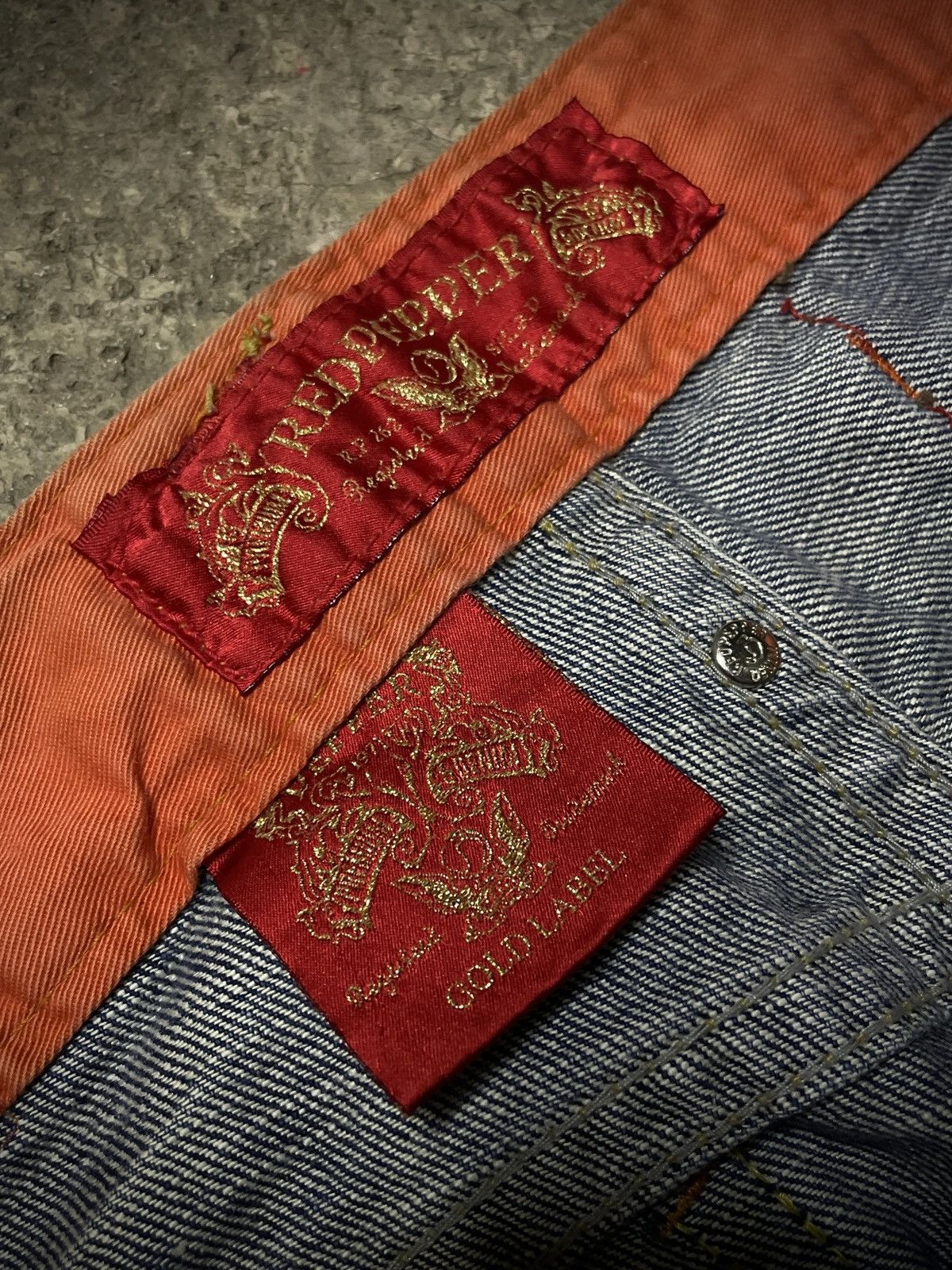 Hysteric Glamour 2000’s Redpepper - Super Flared Rings Denim Pants Size US 27 - 8 Thumbnail