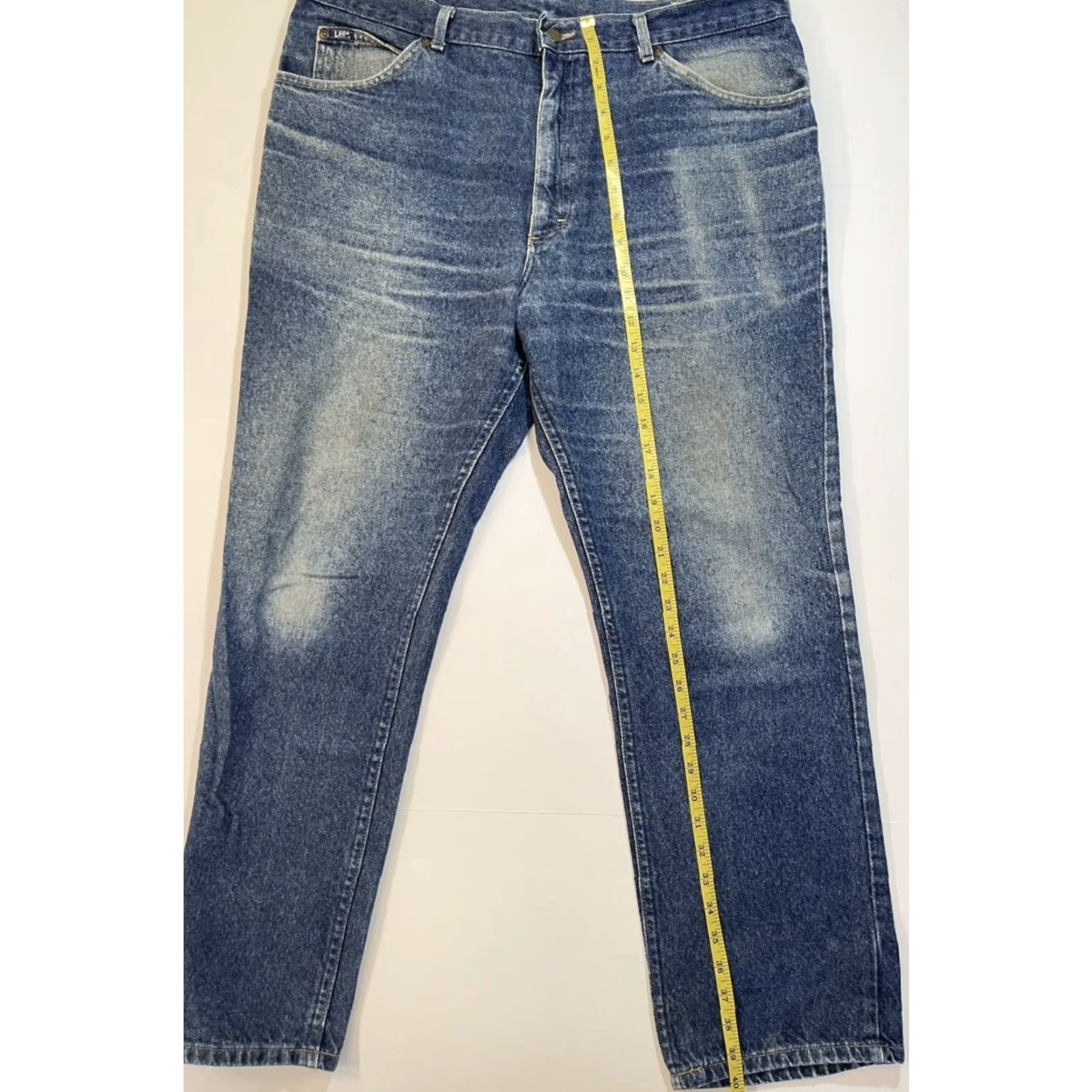 Lee VINTAGE Lee Riders Jeans Denim 36x32 Bootcut Regular Fit Blue USA Size US 36 / EU 52 - 5 Thumbnail