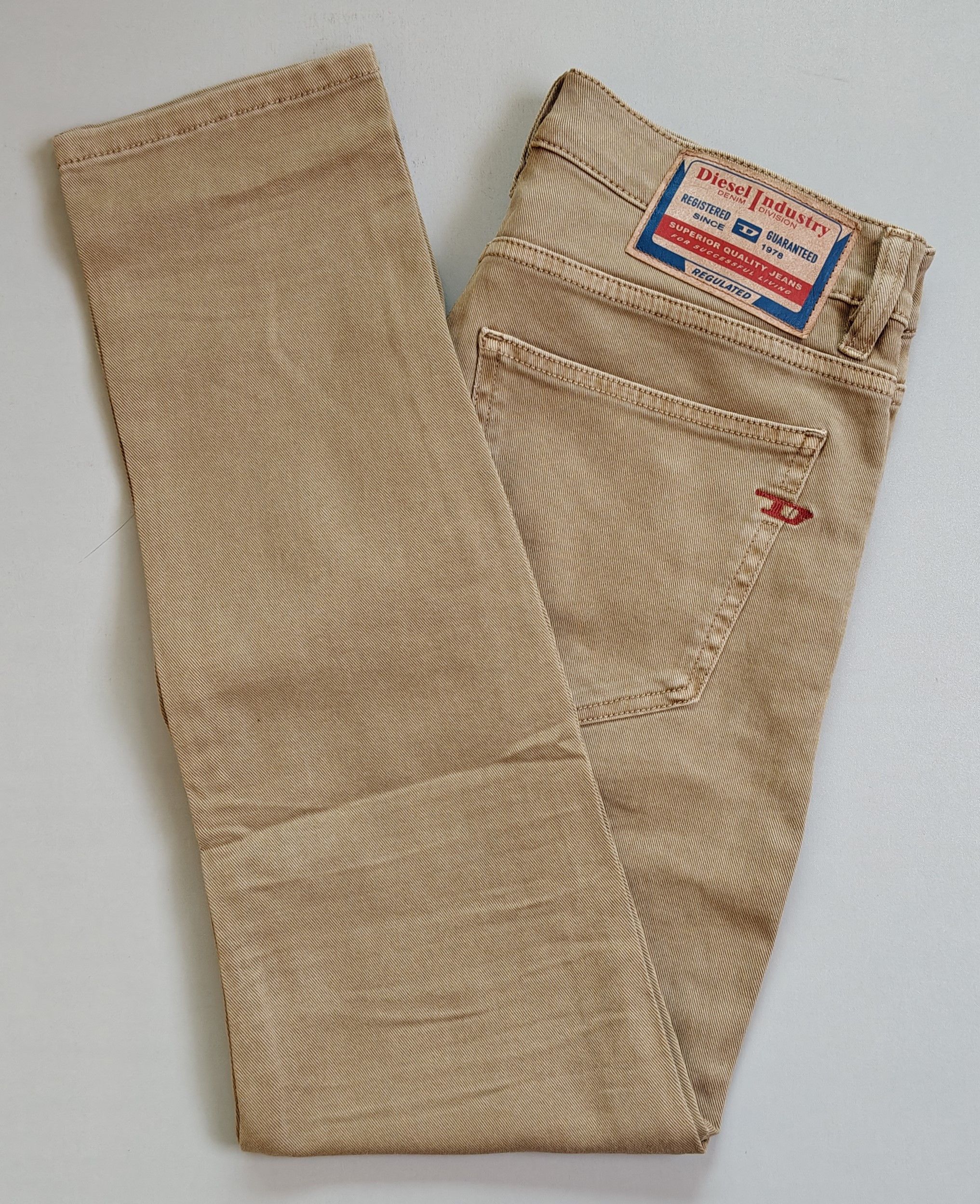 Diesel Diesel 2019 D STRUKT 0QWTY Men's Jeans Free Shipping T/ 9542 Size US 29 - 2 Thumbnail