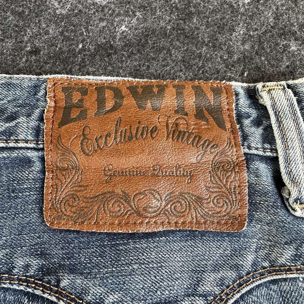 Edwin Vintage Edwin Exclusive Fade Washed Denim 32x31 D607 Size US 32 / EU 48 - 7 Thumbnail