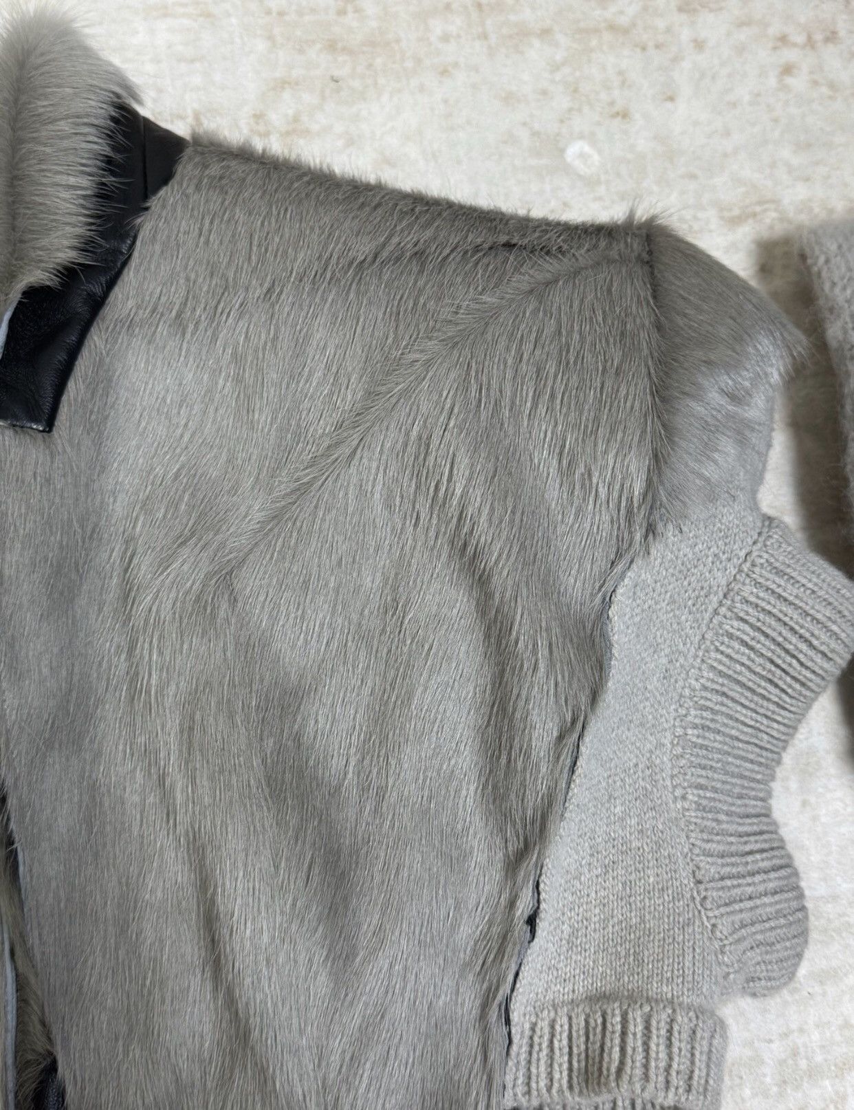 Rick Owens Rick owens22FW cow wool shoulder pad jacket 2412-Nextarrow Size S / US 4 / IT 40 - 3 Thumbnail