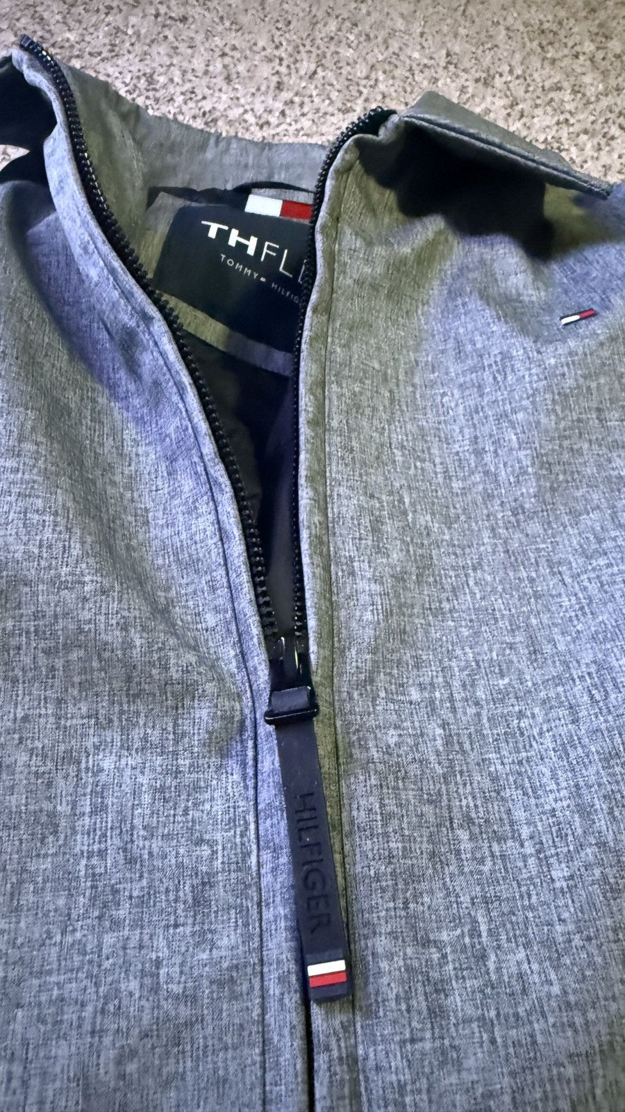 Tommy Hilfiger THFlex M Gray Jacket Size US M / EU 48-50 / 2 - 4 Thumbnail