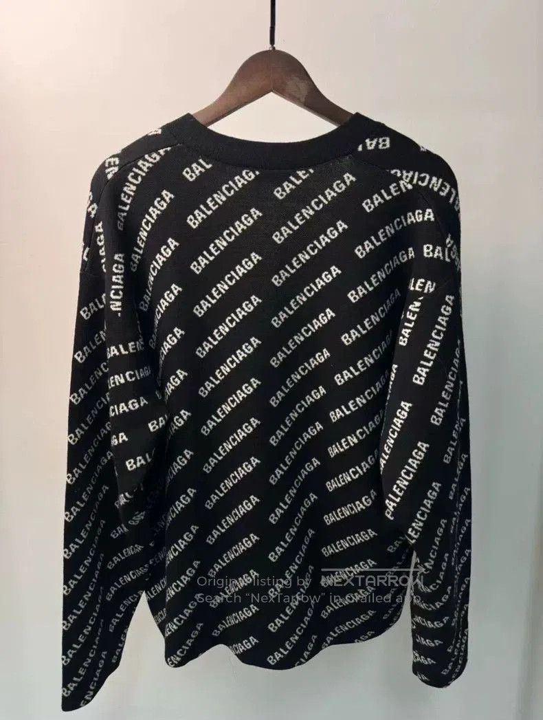 Balenciaga Balenciaga All-over Print Cardigan. Size US XS / EU 42 / 0 - 2 Thumbnail