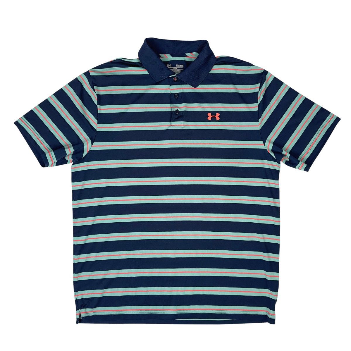 Under Armour Under Armour HeatGear Short Sleeve Polo Shirt Mens XL Size US XL / EU 56 / 4 - 2 Thumbnail
