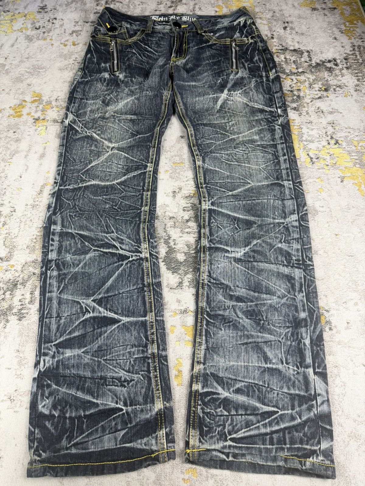 semanticdesign Rare Blow By Blue Insane Clawmark Mudwash Jeans Size US 32 / EU 48 - 1 Thumbnail
