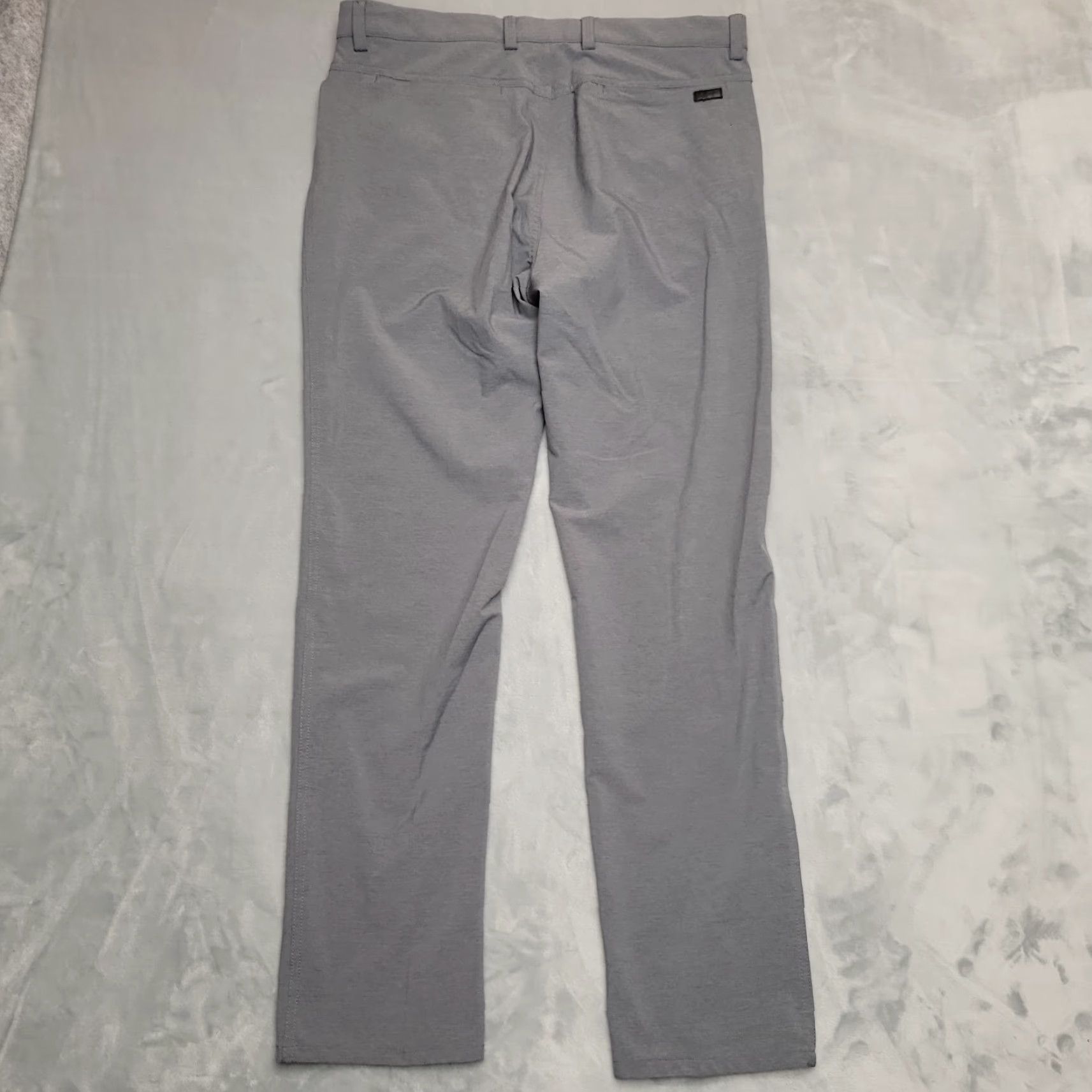 Vintage Greg Norman Pants Men 34x32 Gray Stretch Golf Performance Lightweight Modern Fit Size US 34 / EU 50 - 5 Thumbnail