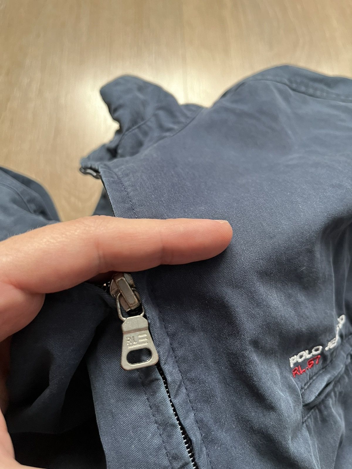 Japanese Brand × Polo Ralph Lauren × Vintage Vintage PRL Polo Sport jacket bomber Size US M / EU 48-50 / 2 - 3 Thumbnail