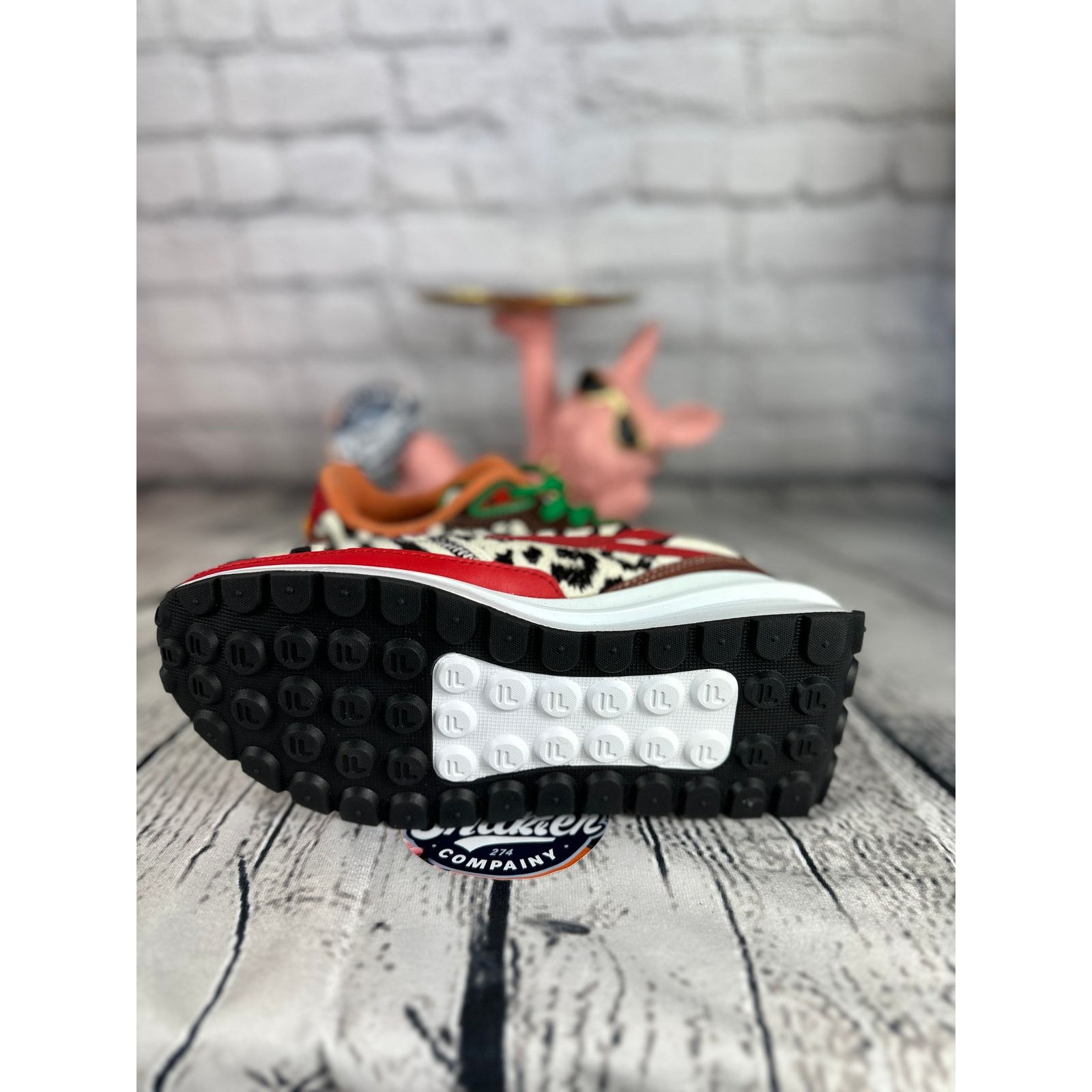 Fila FILA Renno Zero Womens 5 Green Animal Zebra Leopard Sneakers Size US 5 / IT 35 - 5 Thumbnail
