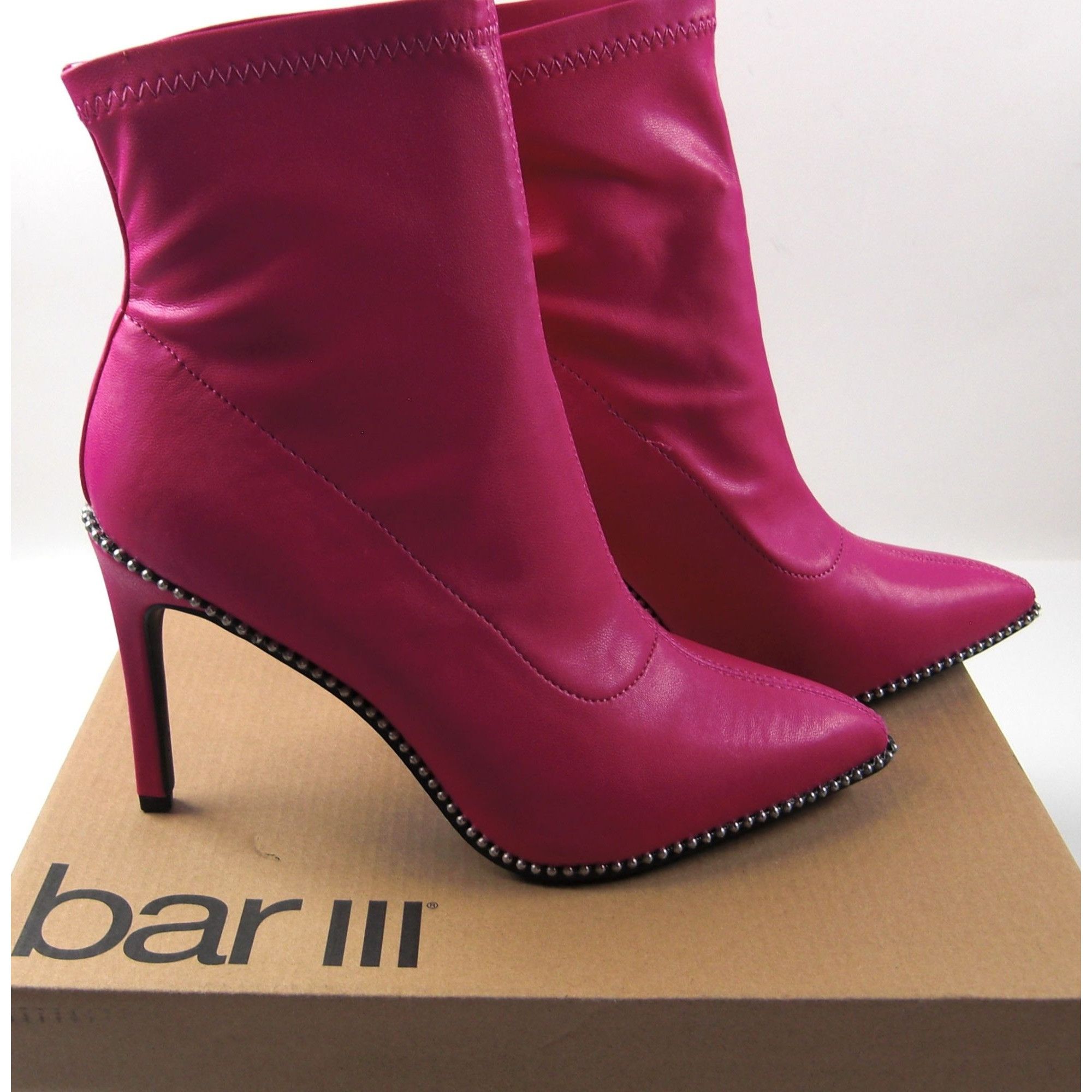 Other Bar lll Melanay Boots Mid-Calf Women's 7.5 Hot Pink Pointed Size US 7.5 / IT 37.5 - 2 Thumbnail