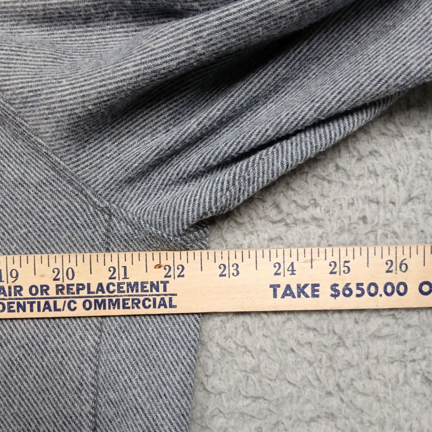 J.Crew J.Crew Authentic Fleece 1/4 Zip Pullover Mock Neck Sweatshirt Shirt Mens L Gray Heather Size US L / EU 52-54 / 3 - 6 Thumbnail