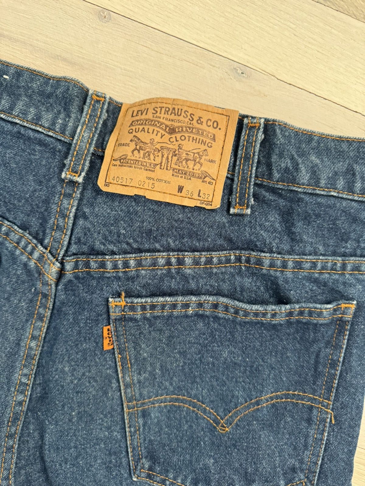 Levi's Vintage Clothing Vintage Levi Orange Tab Size US 36 / EU 52 - 3 Thumbnail