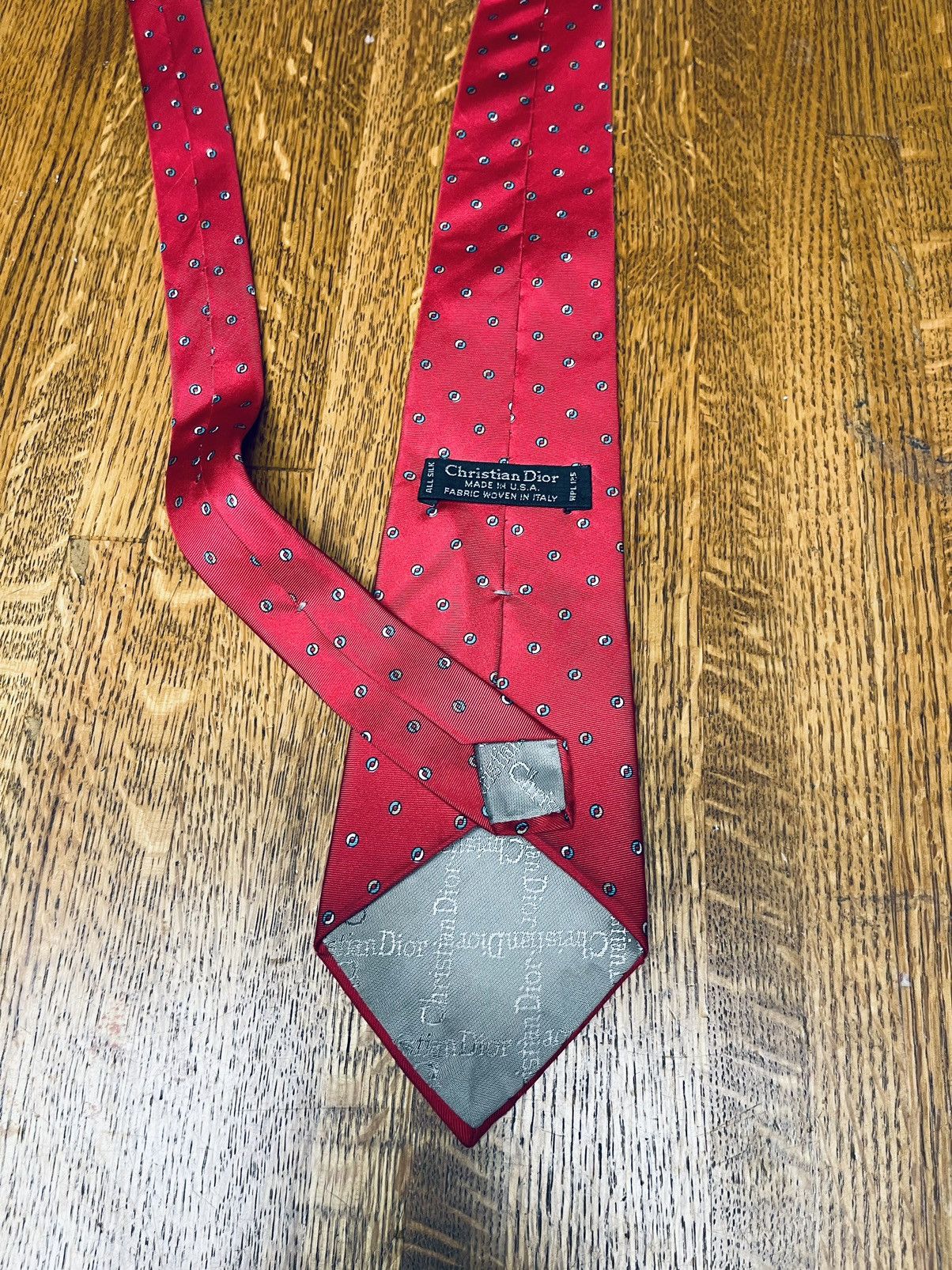 Christian Dior Monsieur Christian Dior Men’s Necktie Size ONE SIZE - 4 Thumbnail