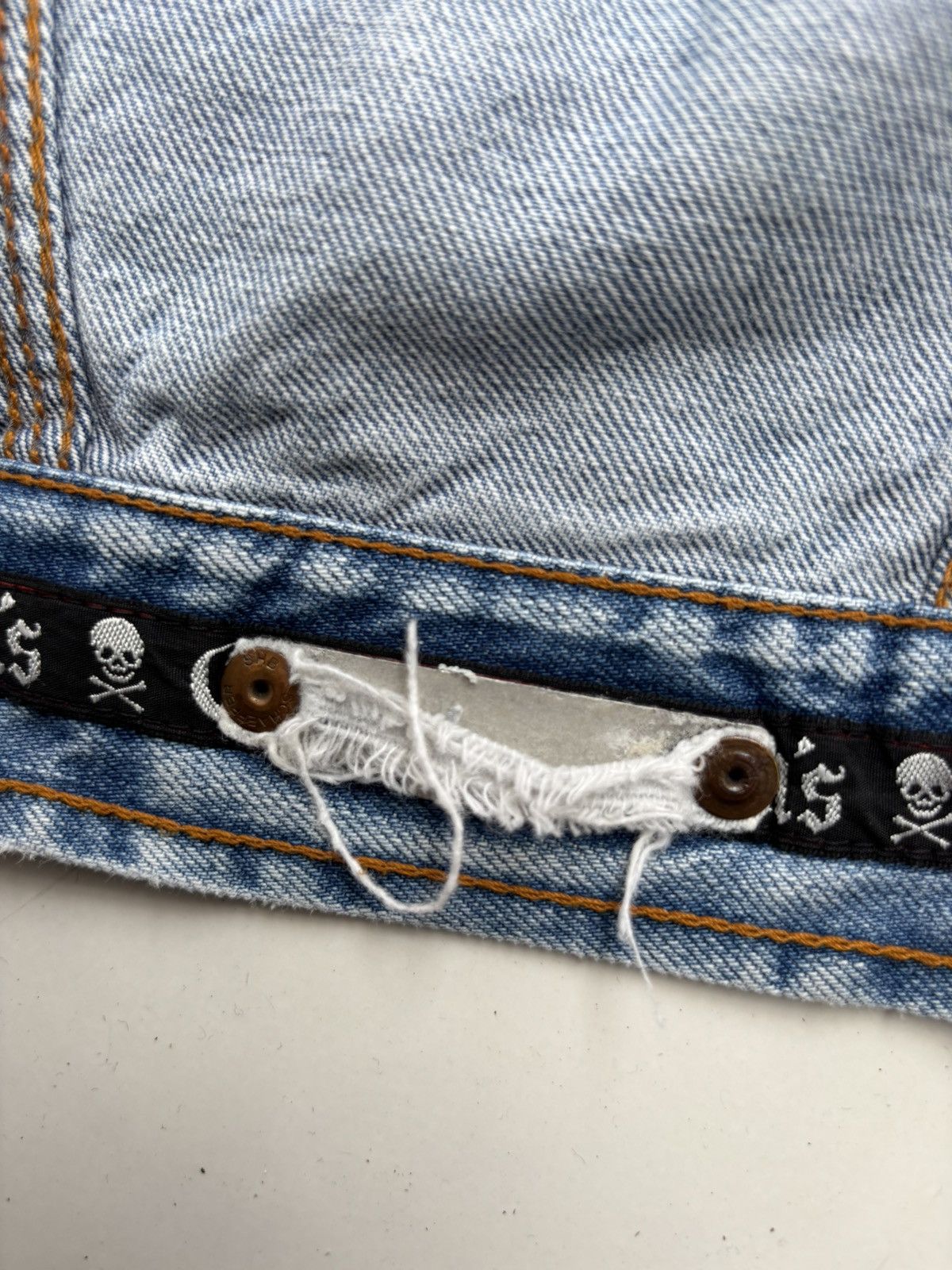 Jean Paul Gaultier 1990s Crop Trucker Denim Jacket Size US S / EU 44-46 / 1 - 13 Thumbnail