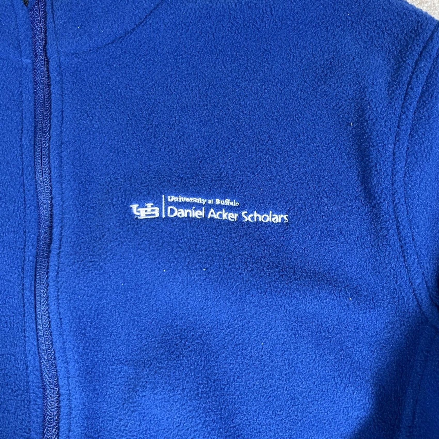 Vintage Unbranded University Blue Fleece Jacket Mens Large Cotton Crossland Warmth Regular Size L Size US L / EU 52-54 / 3 - 2 Thumbnail