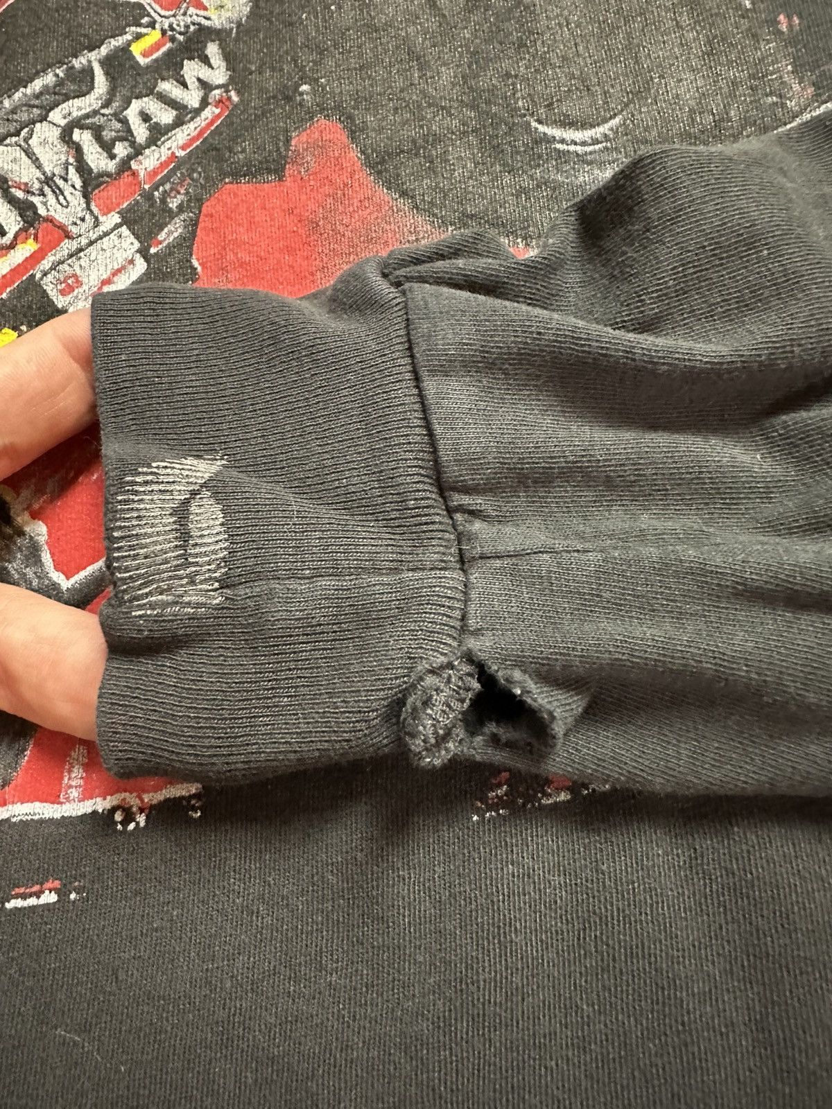 Vintage Vintage Monster Spectacular Outlaw Monster Truck Long Sleeve Size US XL / EU 56 / 4 - 5 Thumbnail