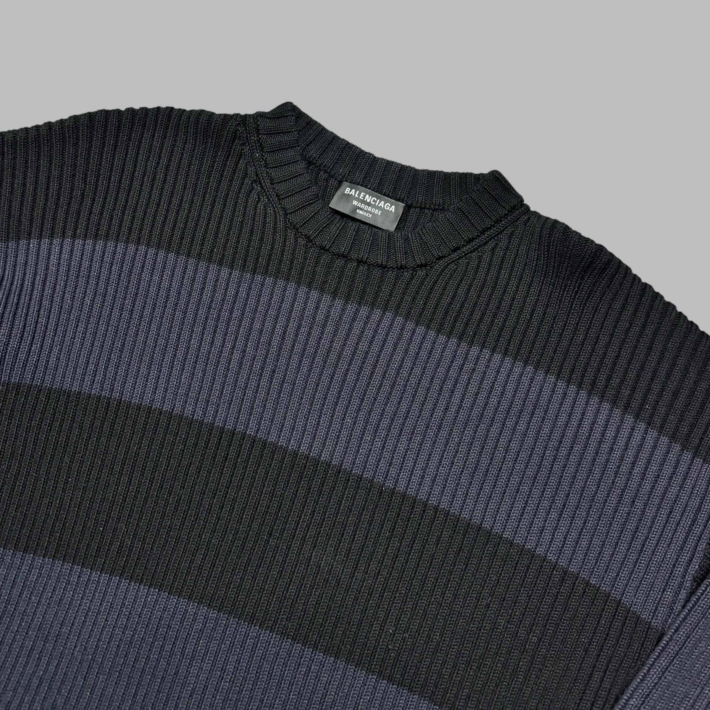 Balenciaga Balenciaga oversized striped sweater size s Size US S / EU 44-46 / 1 - 7 Thumbnail