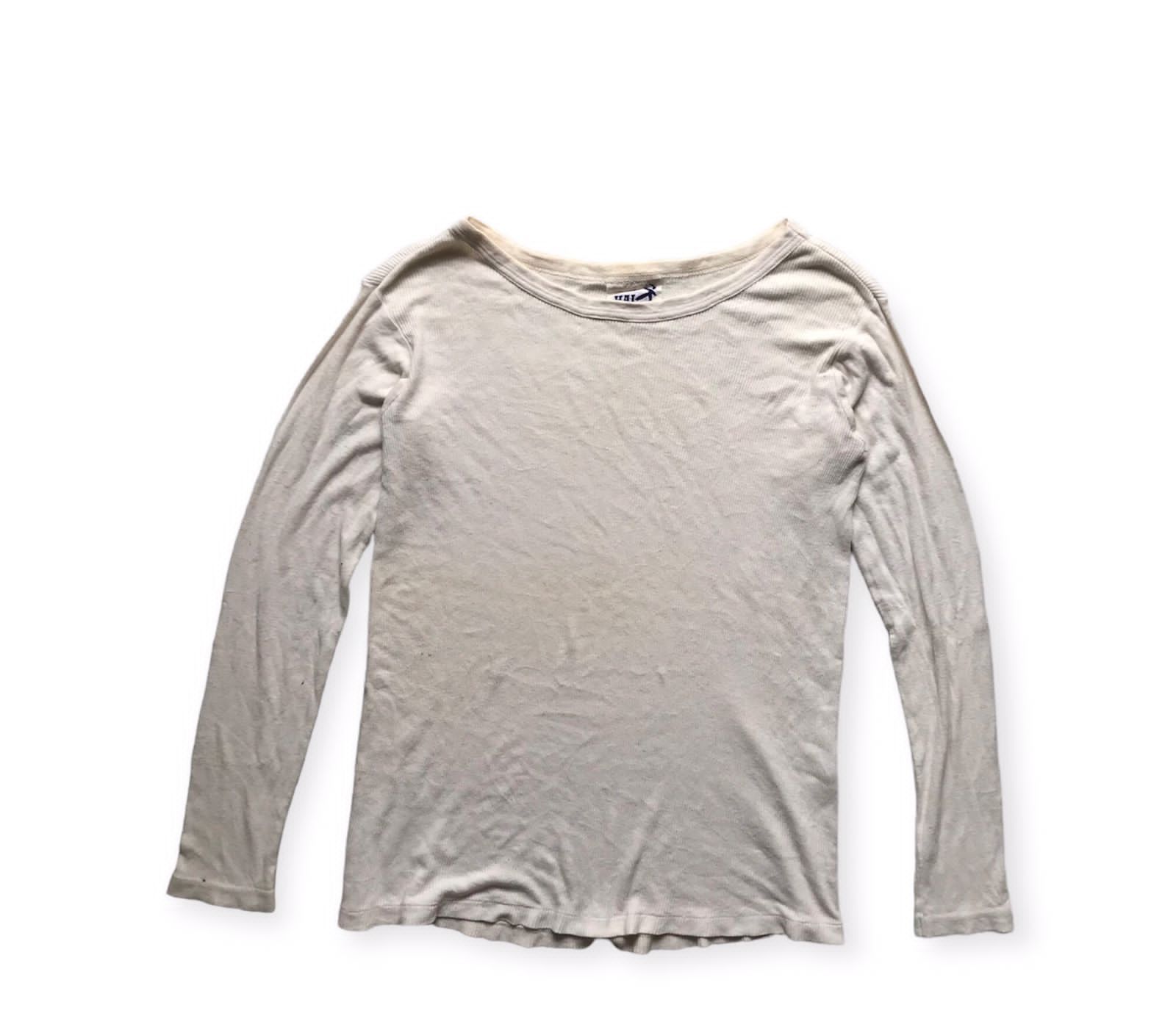 image of Hai Sporting Gear By Issey Miyake Longsleeve in White, Men's (Size Medium)