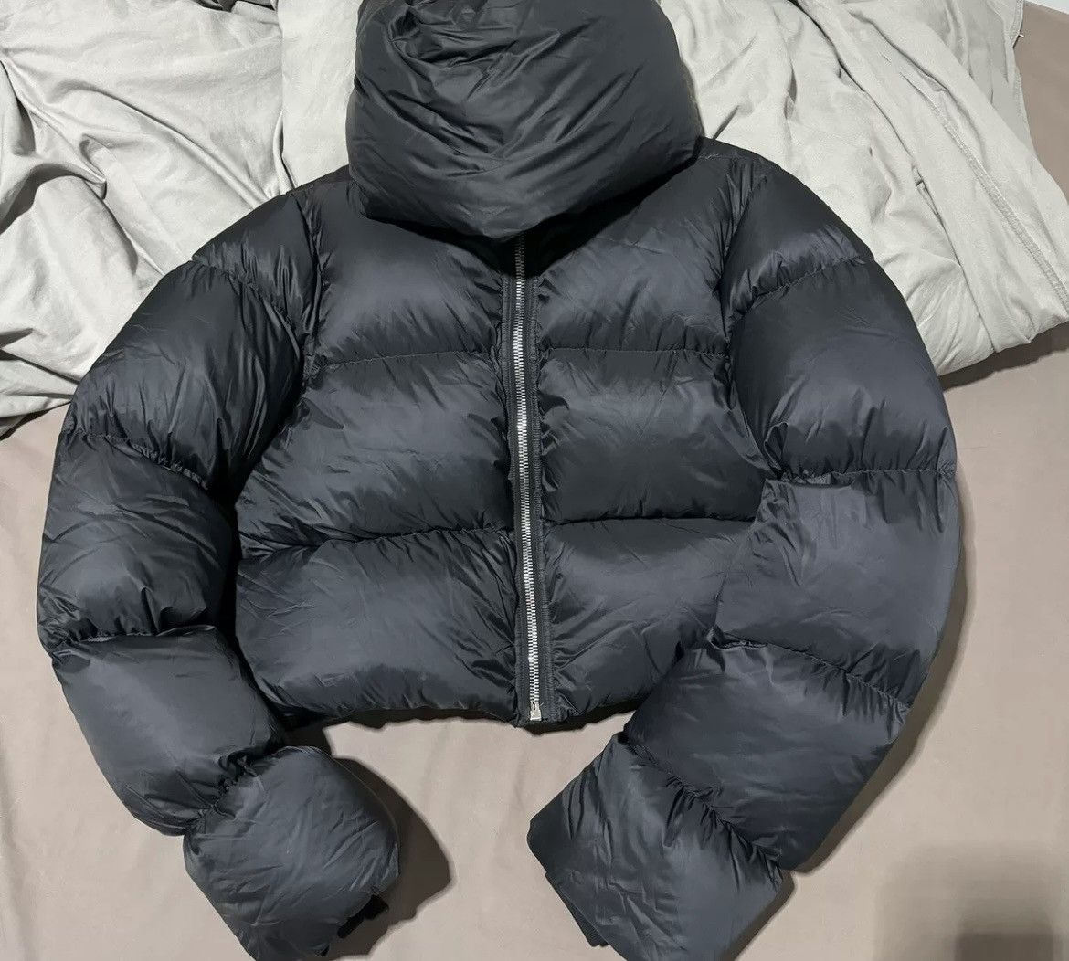Rick Owens × Rick Owens Drkshdw Rick Owens scarf down jacket size 40 Size US M / EU 48-50 / 2 - 1 Thumbnail