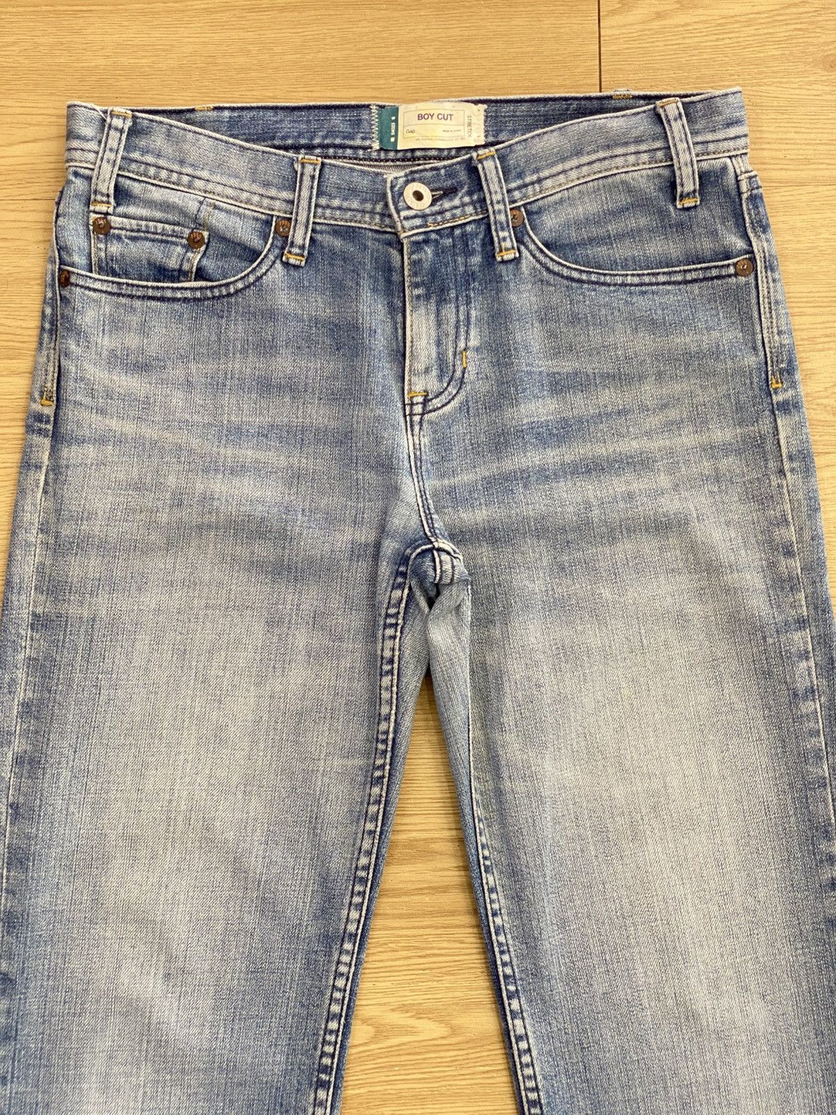 Gap GAP Blue Faded Wash Loose Syle Jeans Size US 30 / EU 46 - 2 Thumbnail