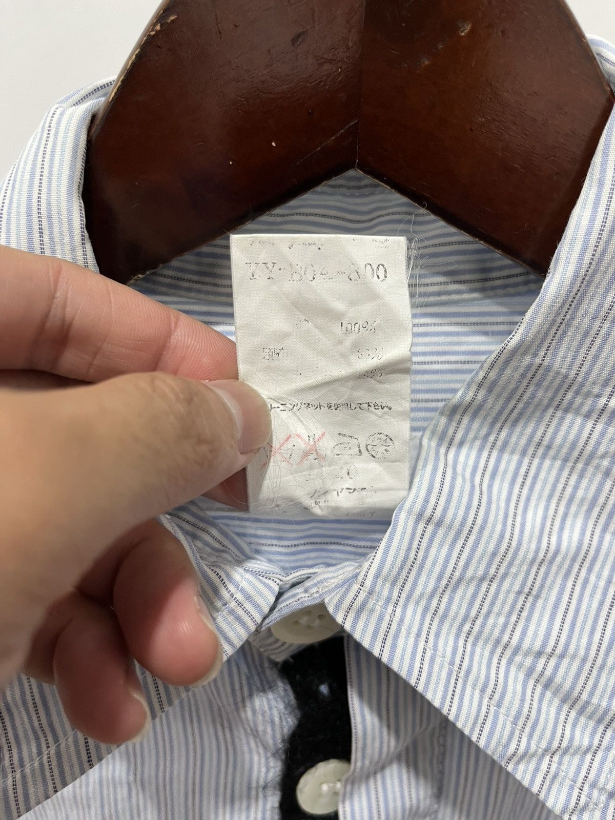 Yohji Yamamoto Yohji yamamoto crop shirt Size US M / EU 48-50 / 2 - 5 Thumbnail