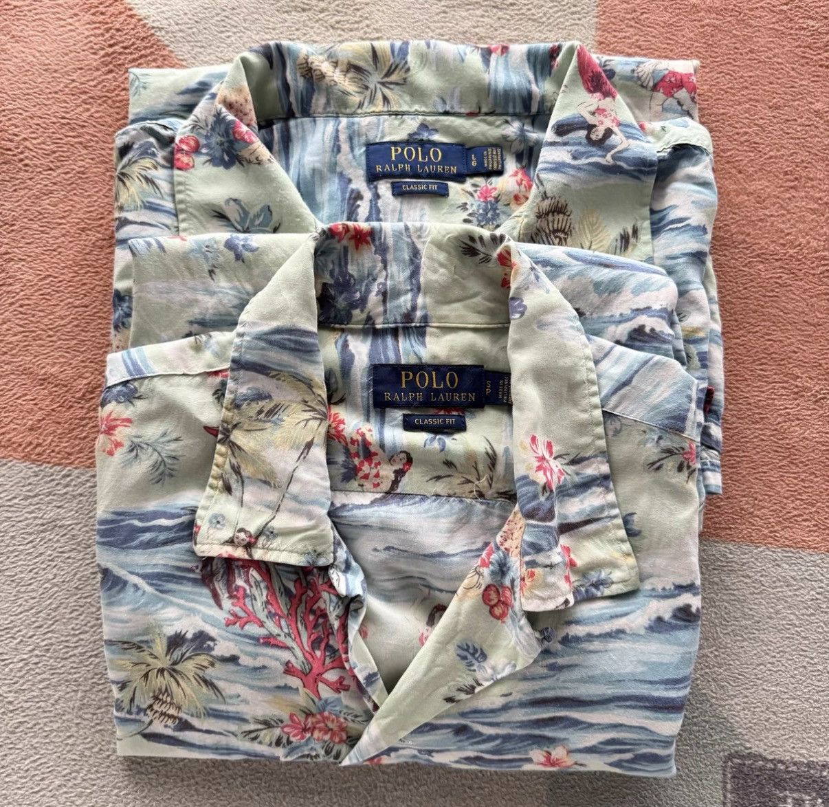 Polo Ralph Lauren Ralph Lauren RL Polo Hawaiian Short Sleeve Shirt K22 Size US L / EU 52-54 / 3 - 7 Thumbnail