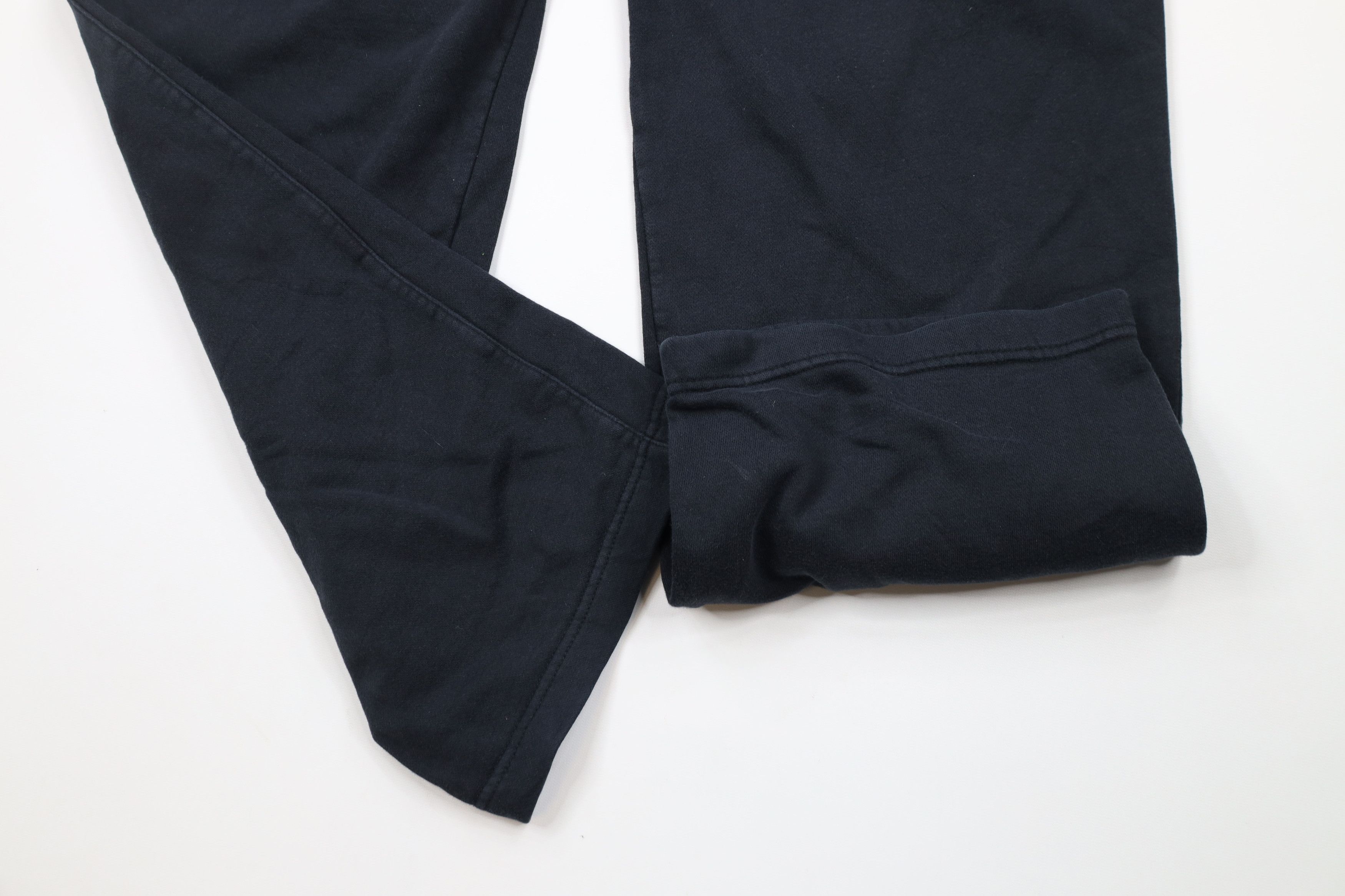 Nike × Vintage Vintage Nike Scott Mini Swoosh Wide Leg Sweatpants Black Size US 40 / EU 56 - 7 Thumbnail