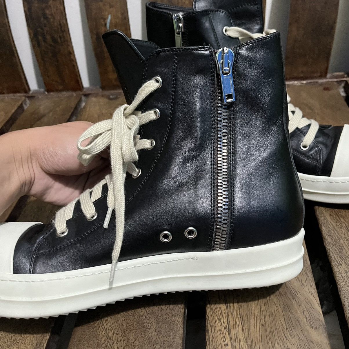 Rick Owens Rick Owens leather ramones sneaker Size US 12 / EU 45 - 4 Thumbnail