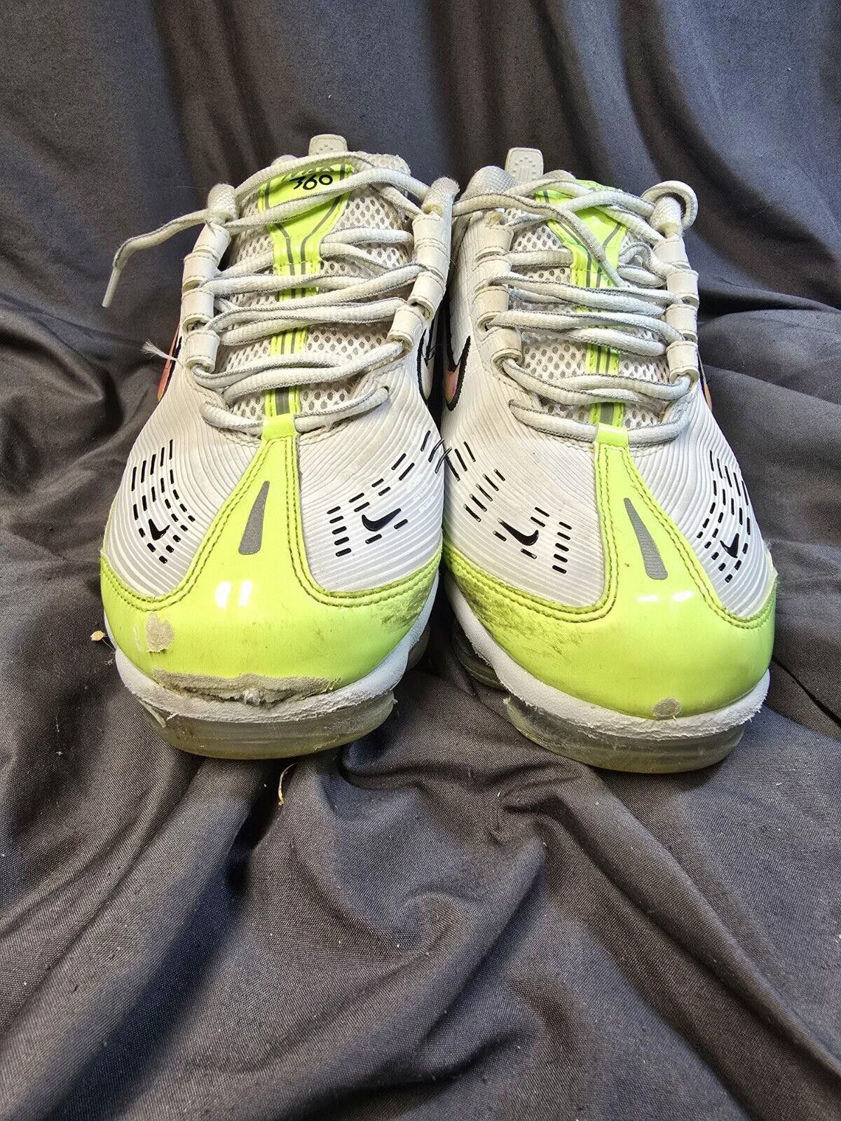Nike Nike Mens Air VaporMax 360 CK2718-100 Neon Green Size 9 Size US 9 / EU 42 - 3 Thumbnail