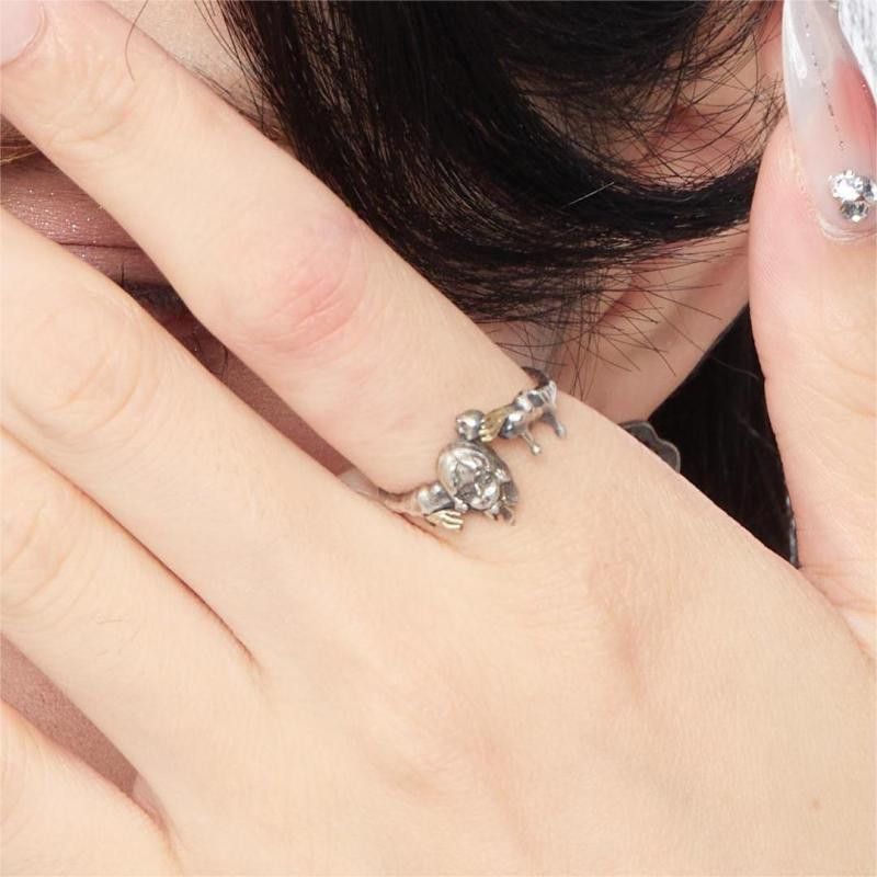Jewelry New Trend Jewelry Rings Open Size Chrome Ring (Size 7-13) Size ONE SIZE - 2 Thumbnail
