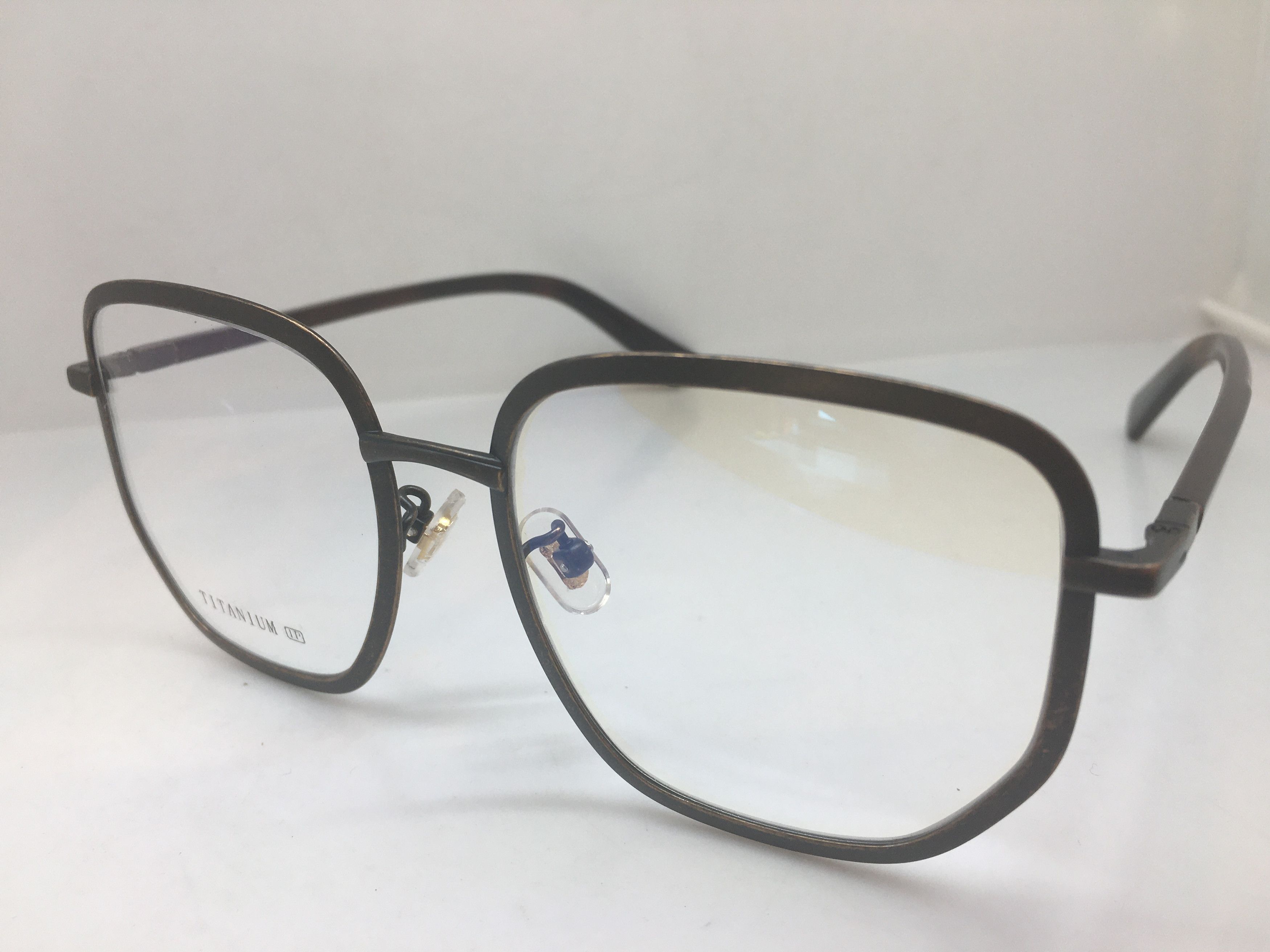 Other Oversize Black Titanium ROCKABILLY Eyeglasses Frame Size ONE SIZE - 3 Thumbnail