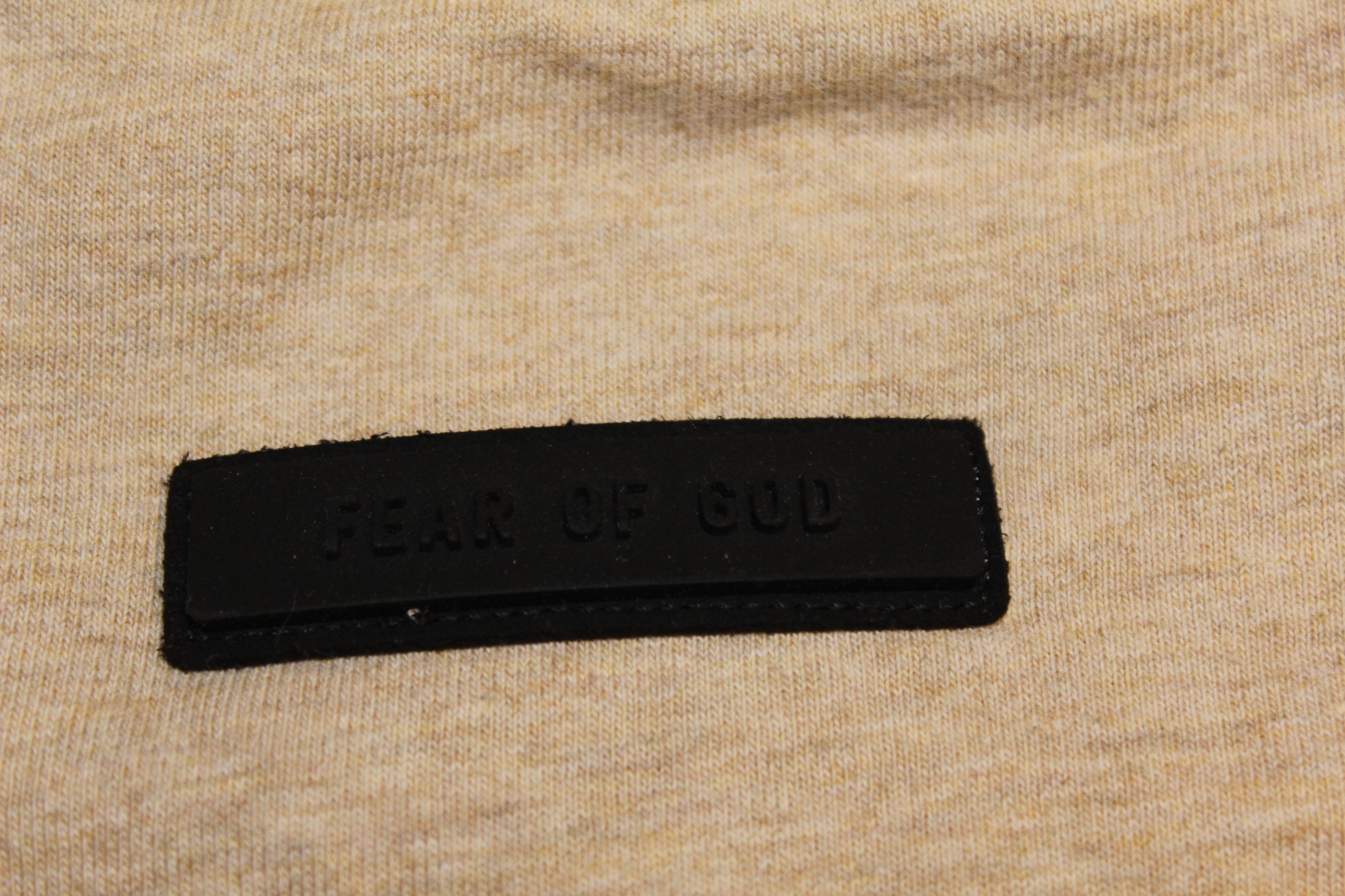 Essentials Essentials Fear of God Beige Oversized T-Shirt Size L Size US L / EU 52-54 / 3 - 8 Thumbnail