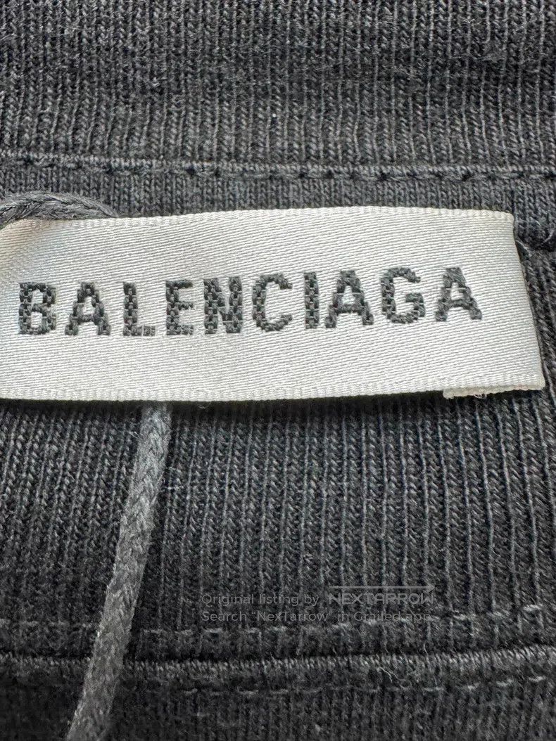 Balenciaga Balenciaga WFP Wheat Letter Logo Short Sleeve, Size S Size US S / EU 44-46 / 1 - 3 Thumbnail